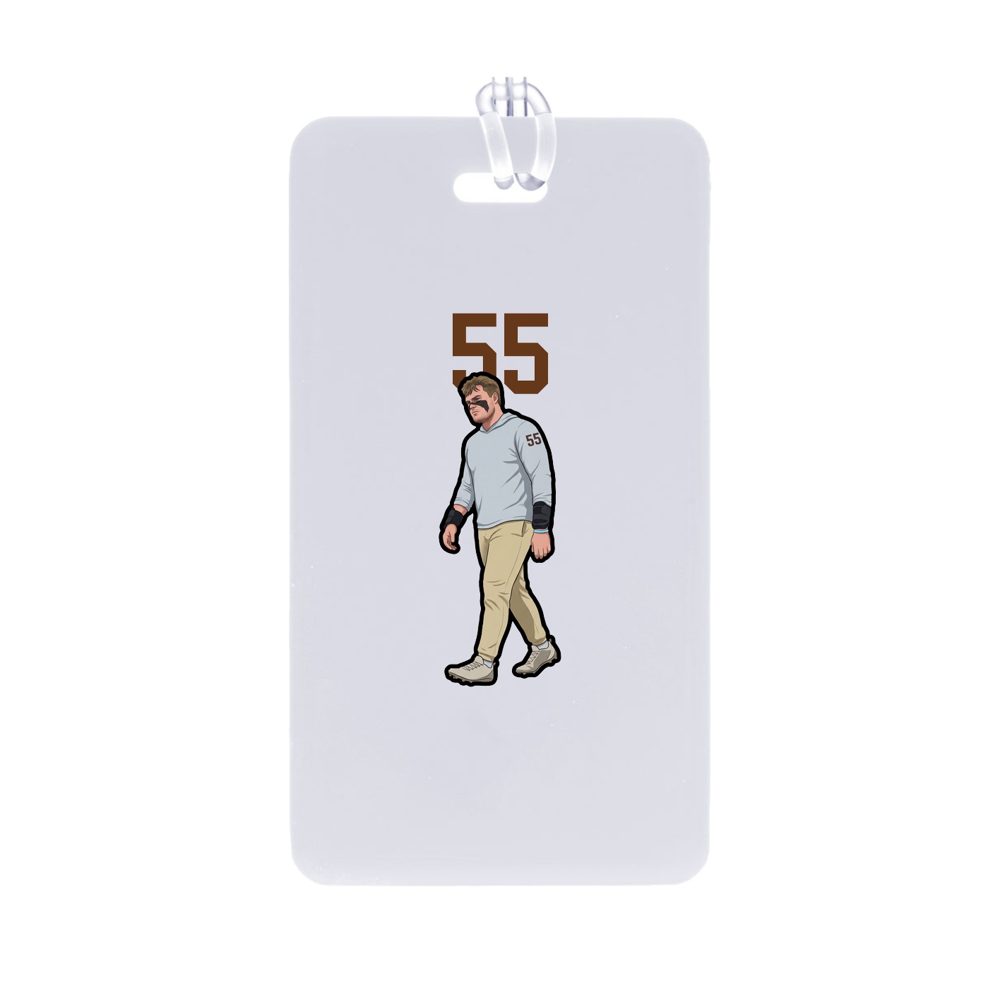 Bag Tag — Number Top in Classic
