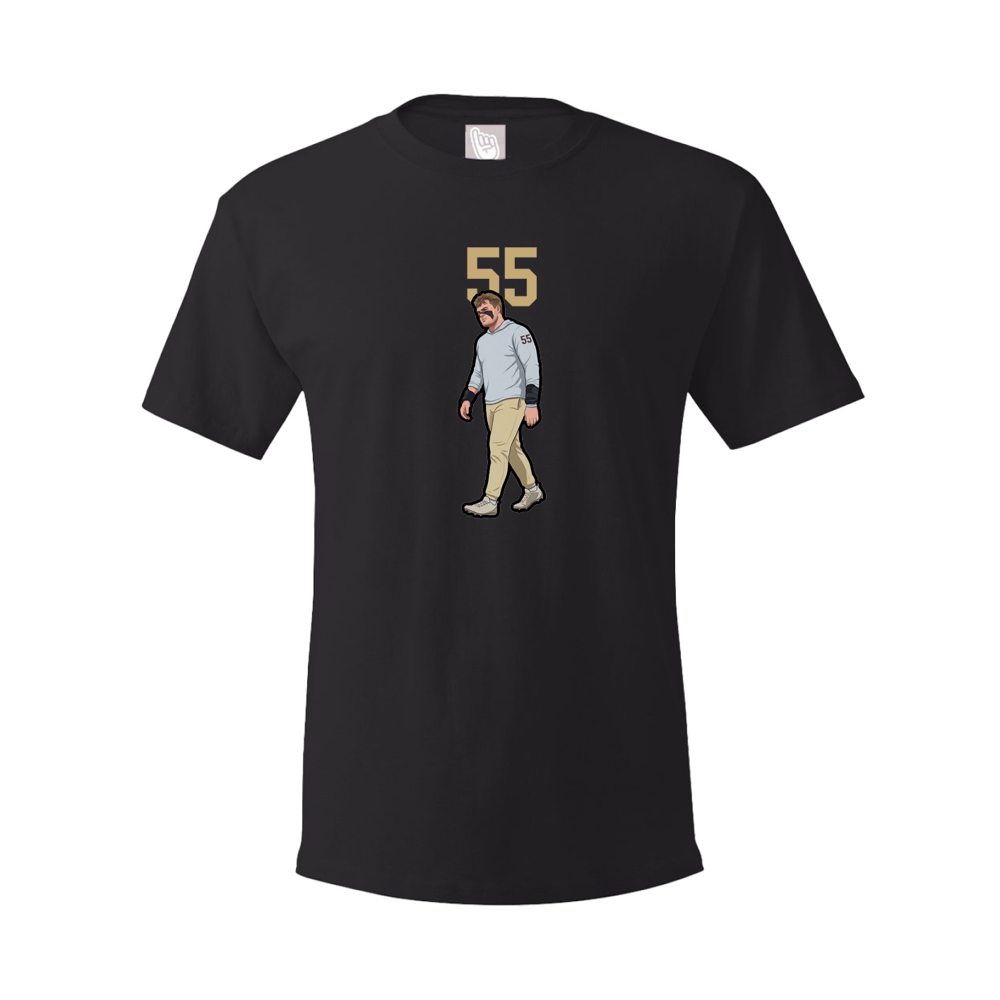 Tee — Number Top in Black