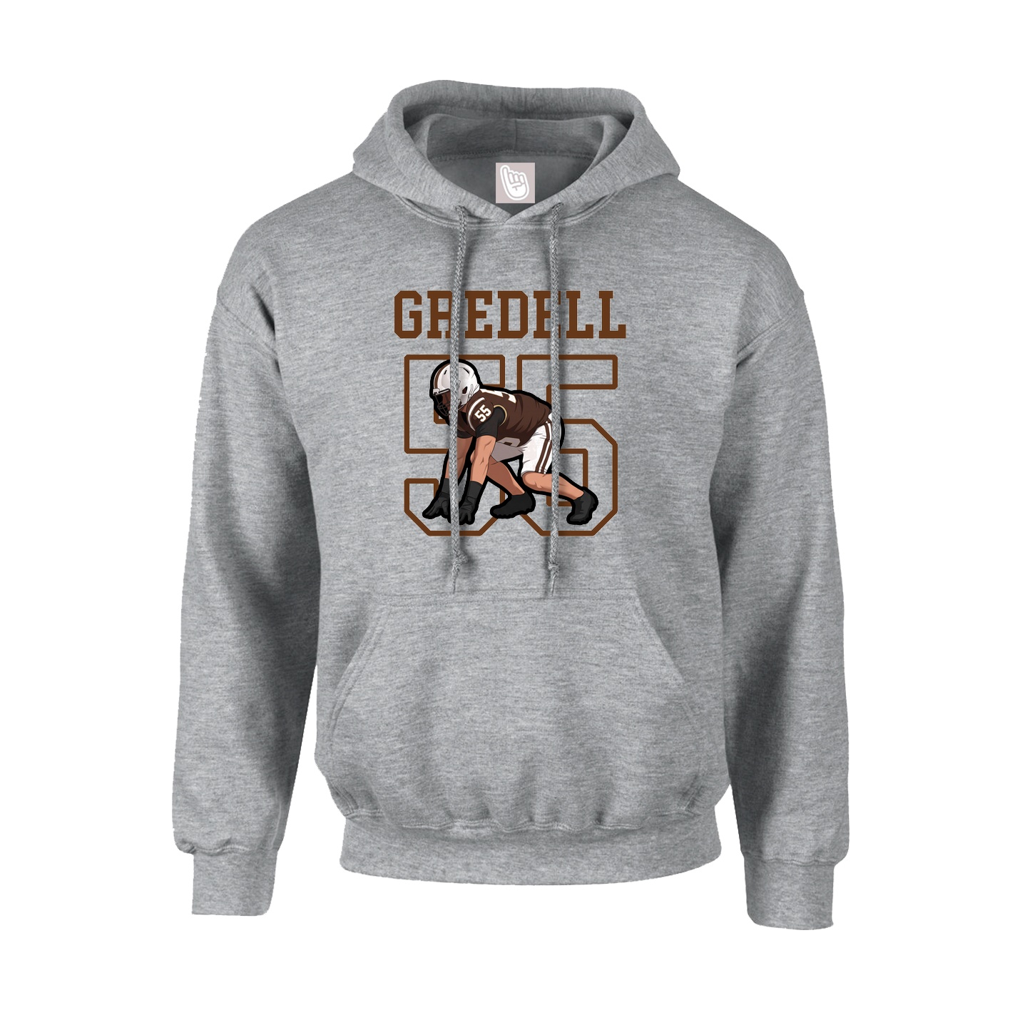 Youth Hoodie — Shirsey in Grey
