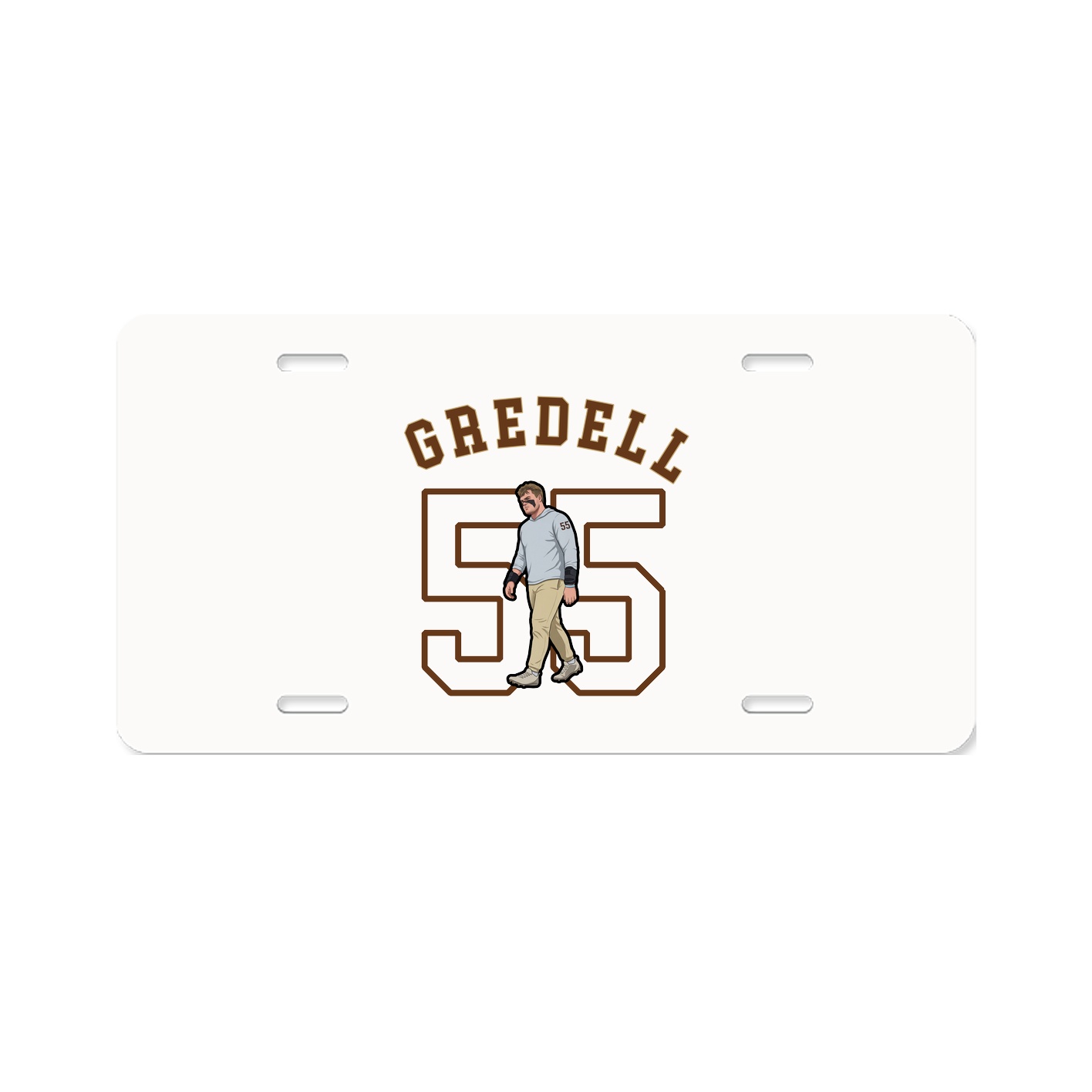 License Plate — Shirsey Arch in Classic