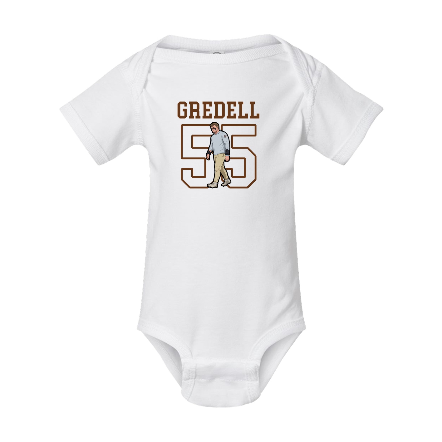 Baby Onesie — Shirsey in White