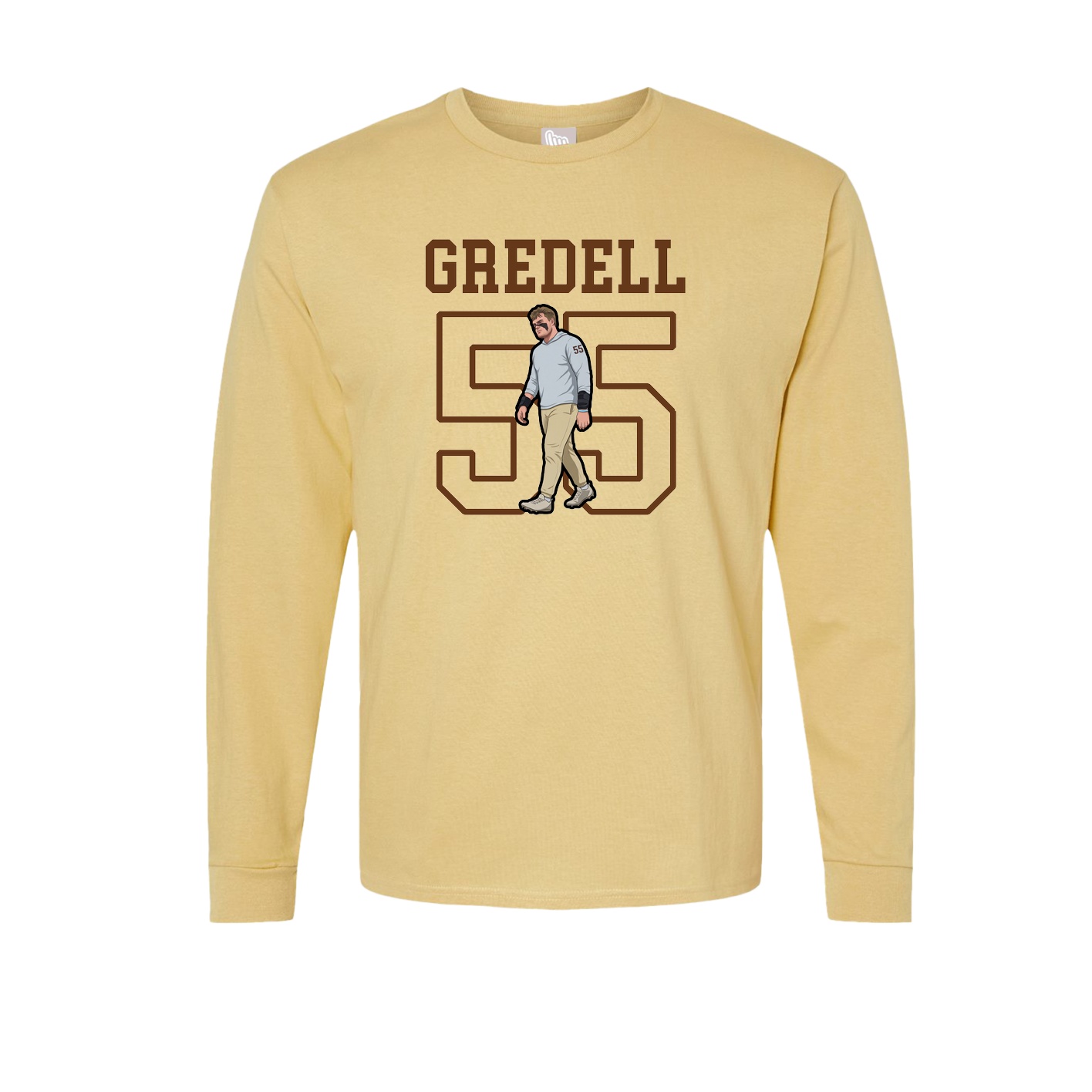 Long Sleeve Tee — Shirsey in Vegas Gold