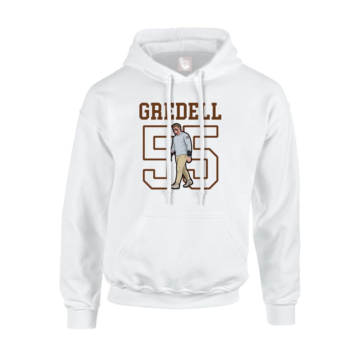 Youth Hoodie — Shirsey in White