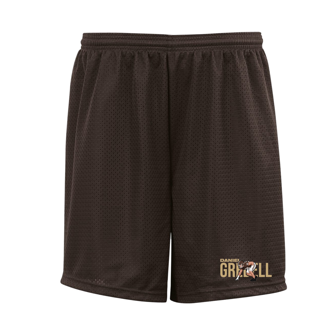 Shorts — Player Name in Brown