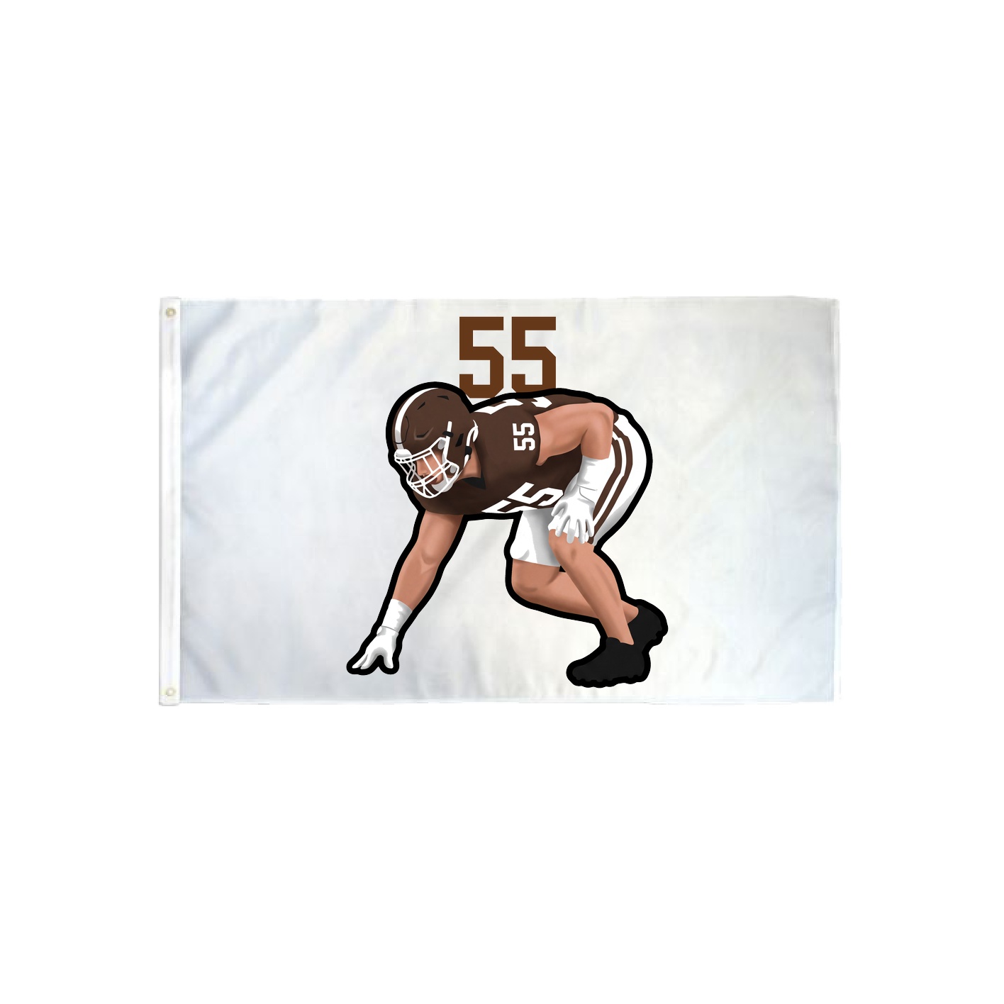 3x5 Flag — Number Top in Classic