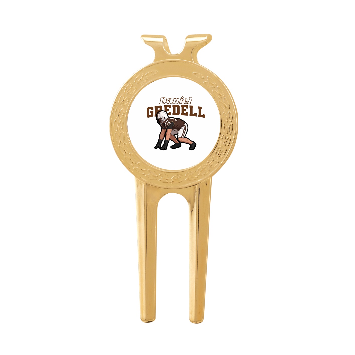 Divot Tool with Ball Marker — Name Arch in Classic