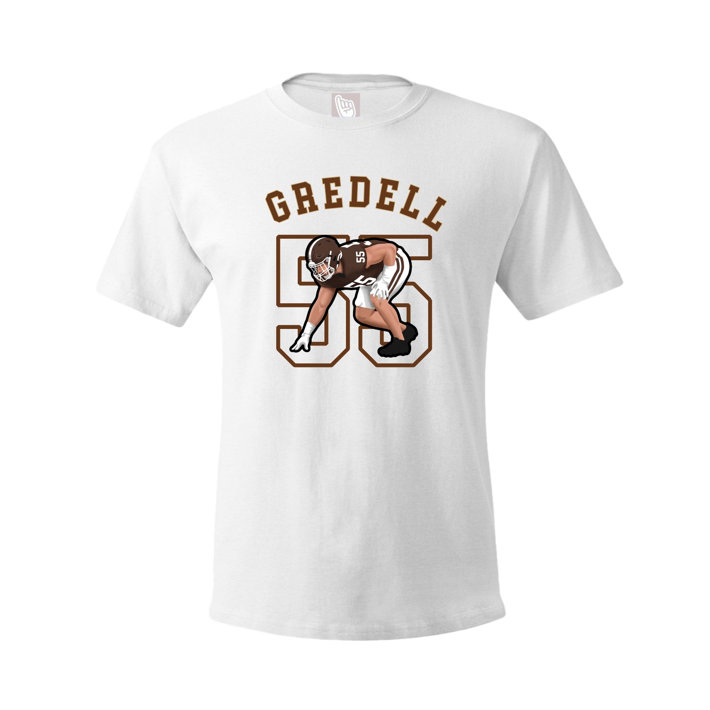 Youth Tee — Shirsey Arch in White