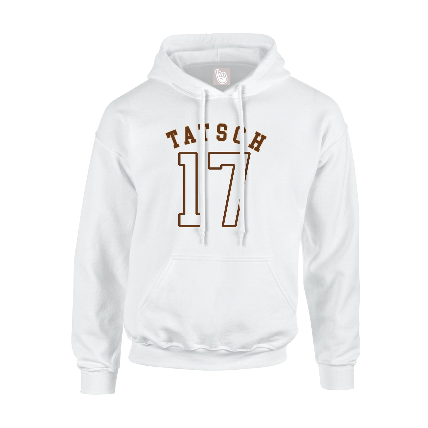 Youth Hoodie — Shirsey Arch in White