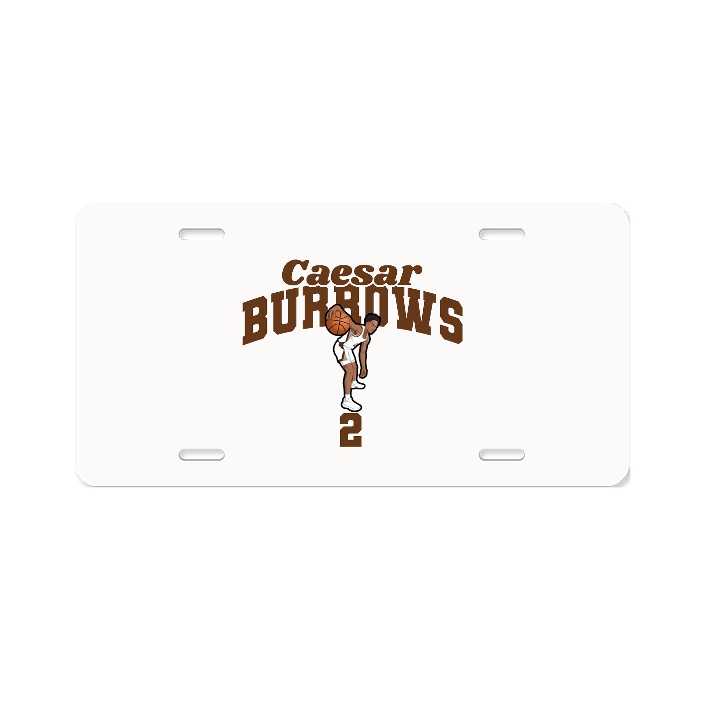 License Plate — Signature Arch in Classic
