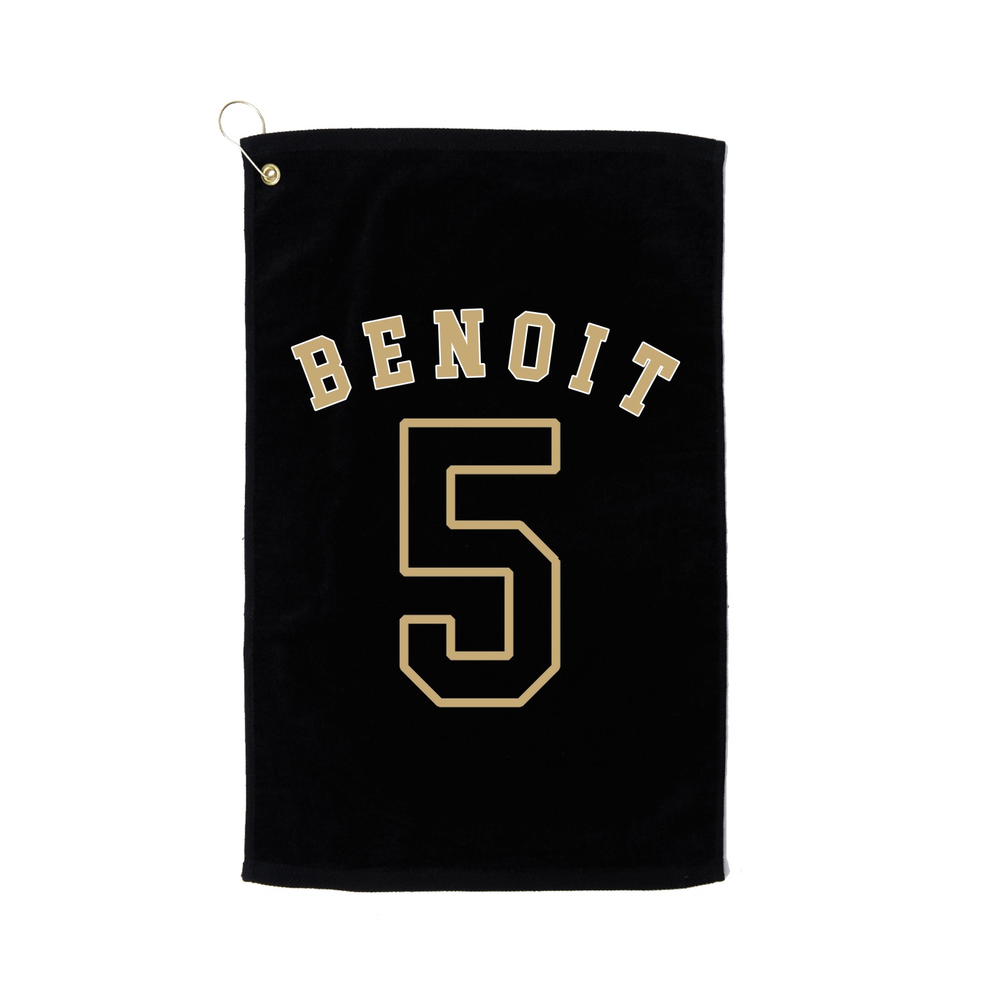 Golf Towel — Shirsey Arch in Black