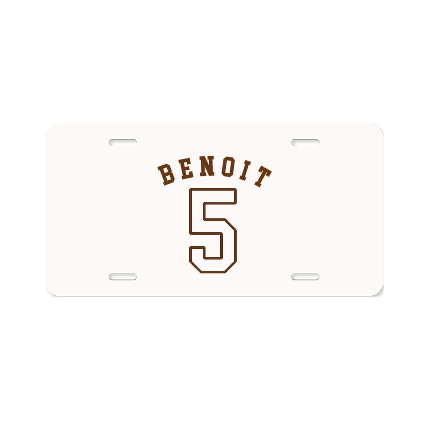 License Plate — Shirsey Arch in Classic