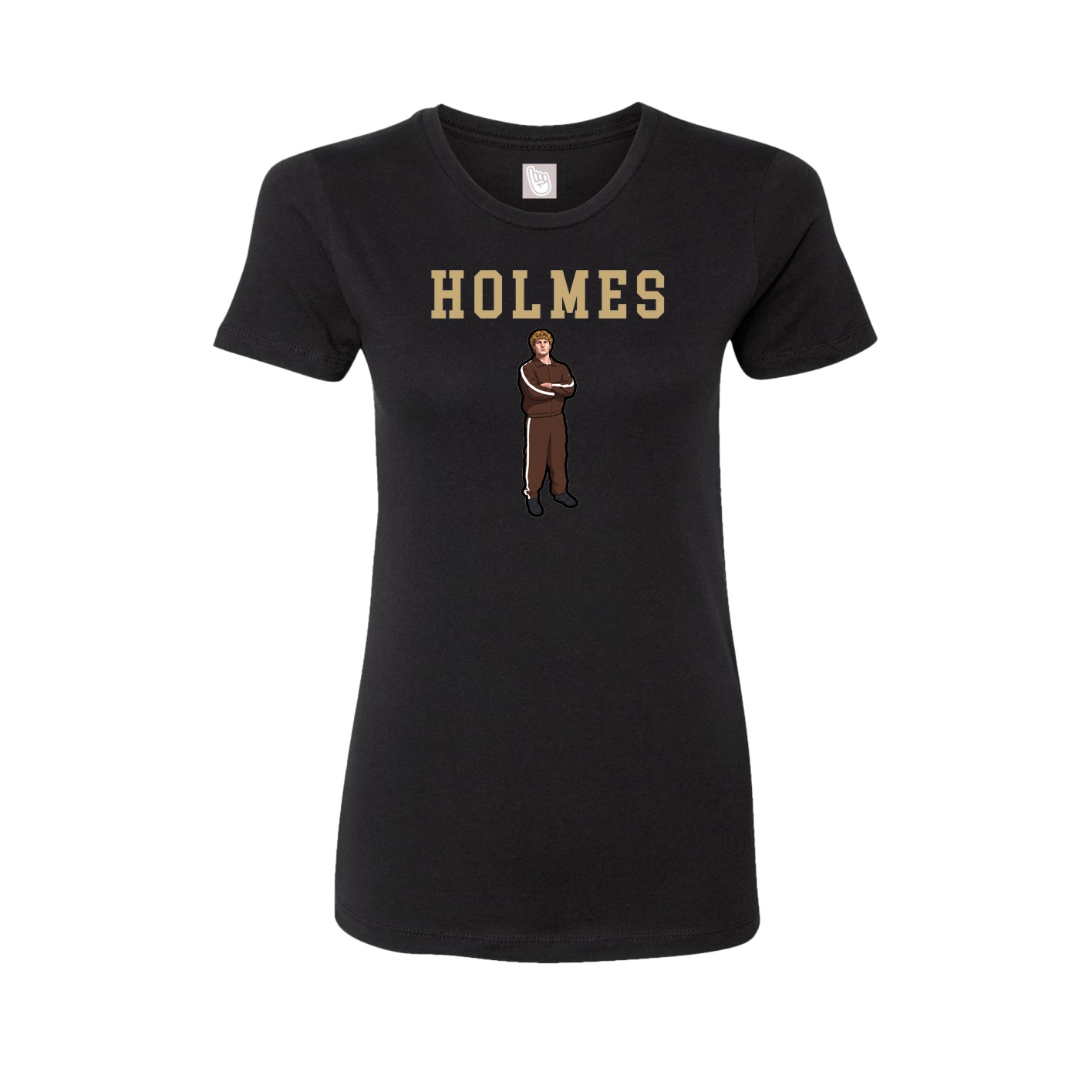 Fitted Women's Tee — Shirsey in Black