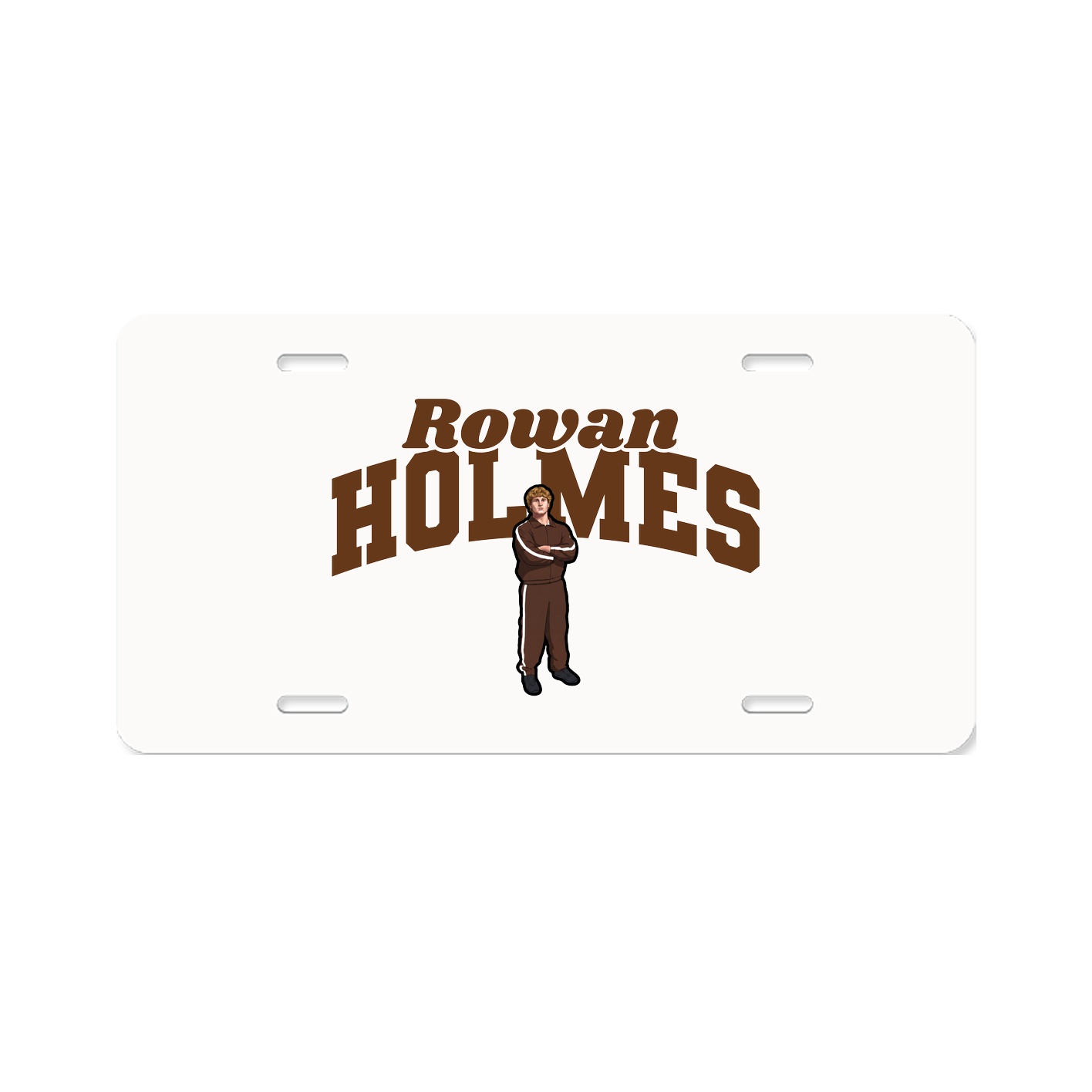 License Plate — Signature Arch in Classic
