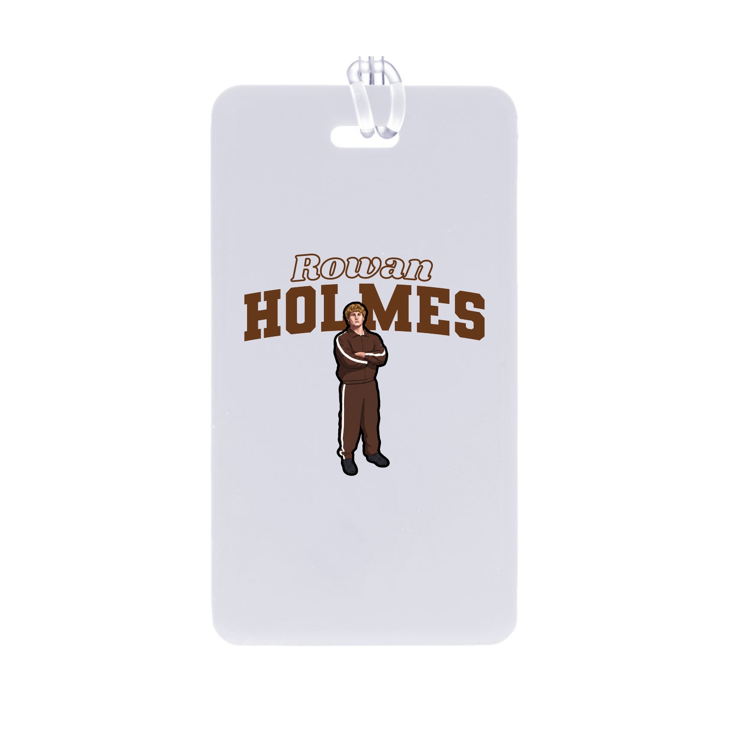 Bag Tag — Name Arch in Classic