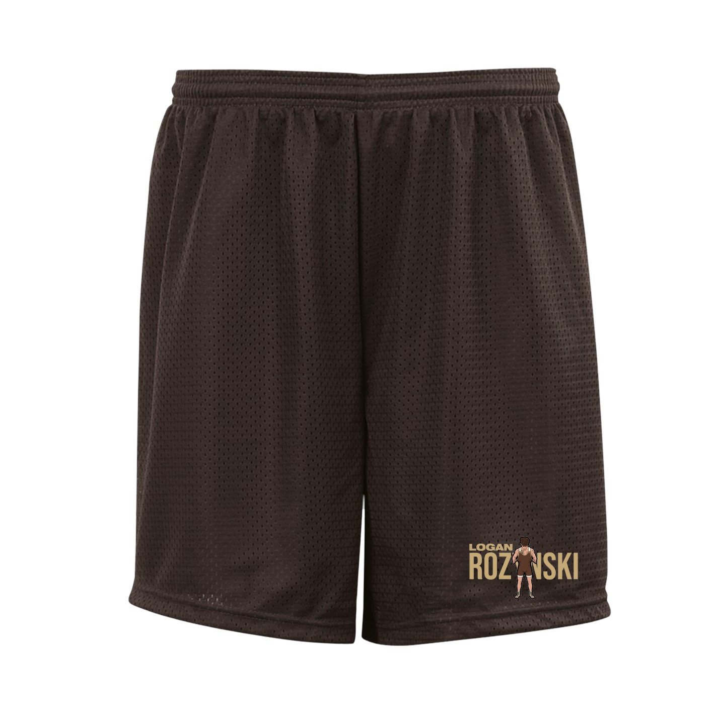 Shorts — Player Name in Brown