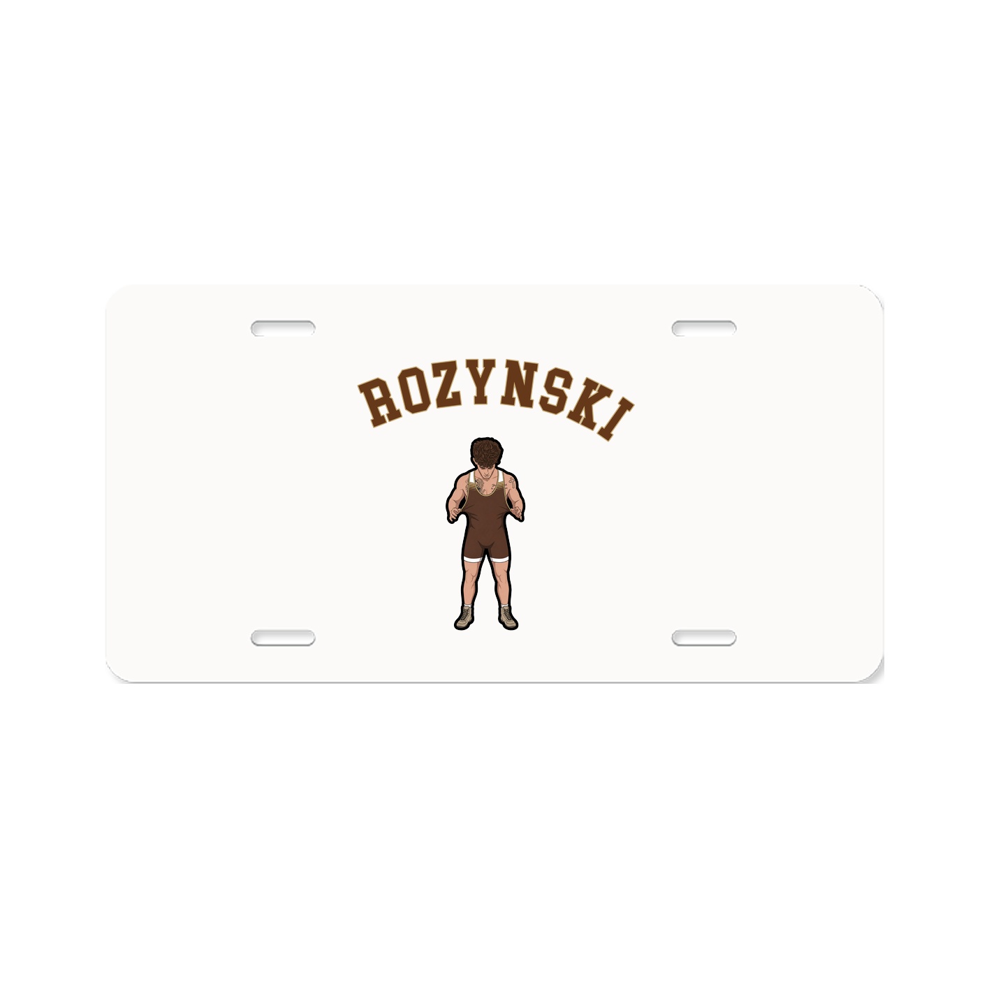 License Plate — Shirsey Arch in Classic