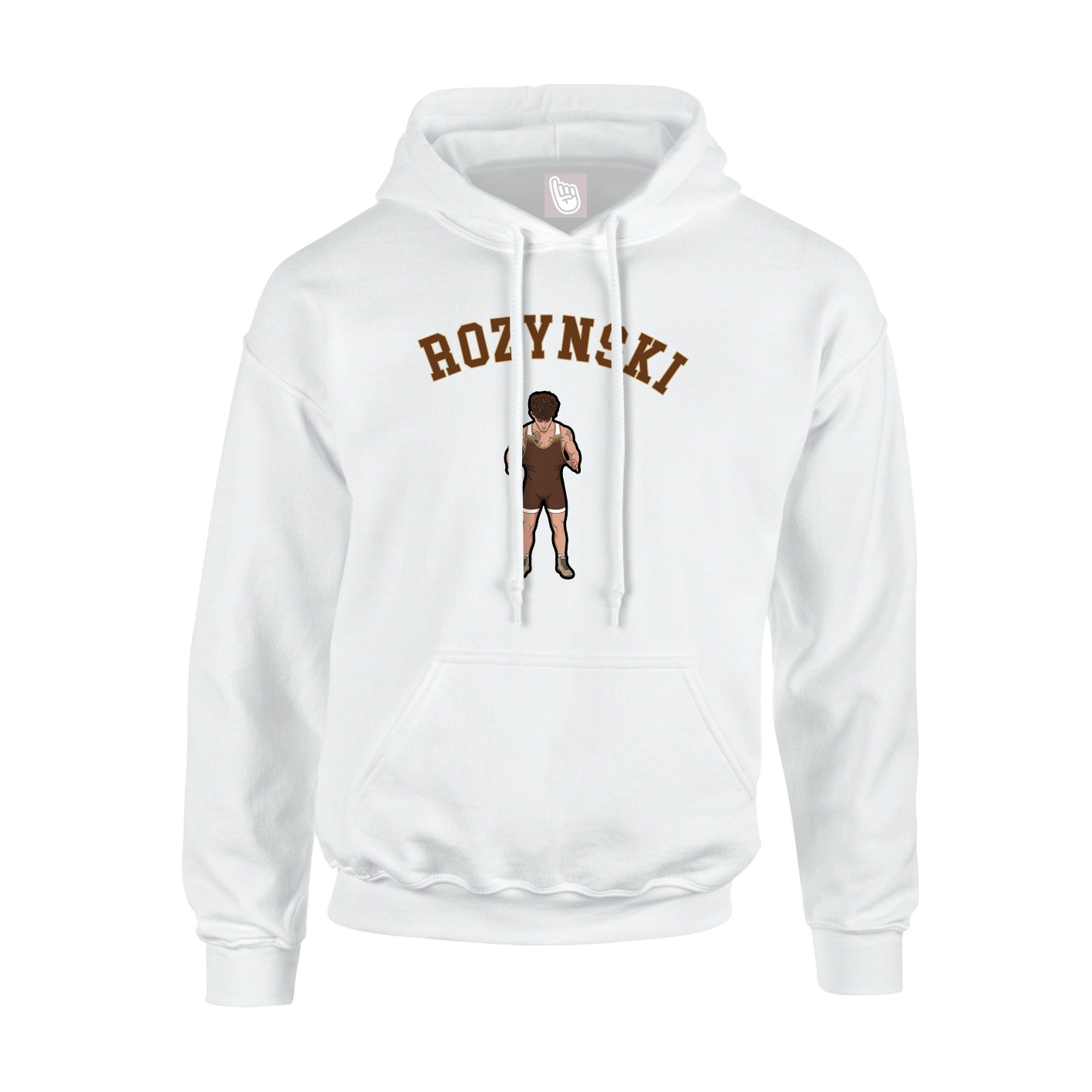 Youth Hoodie — Shirsey Arch in White
