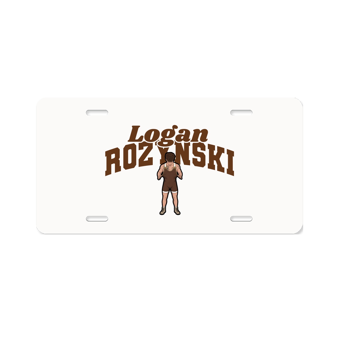 License Plate — Signature Arch in Classic