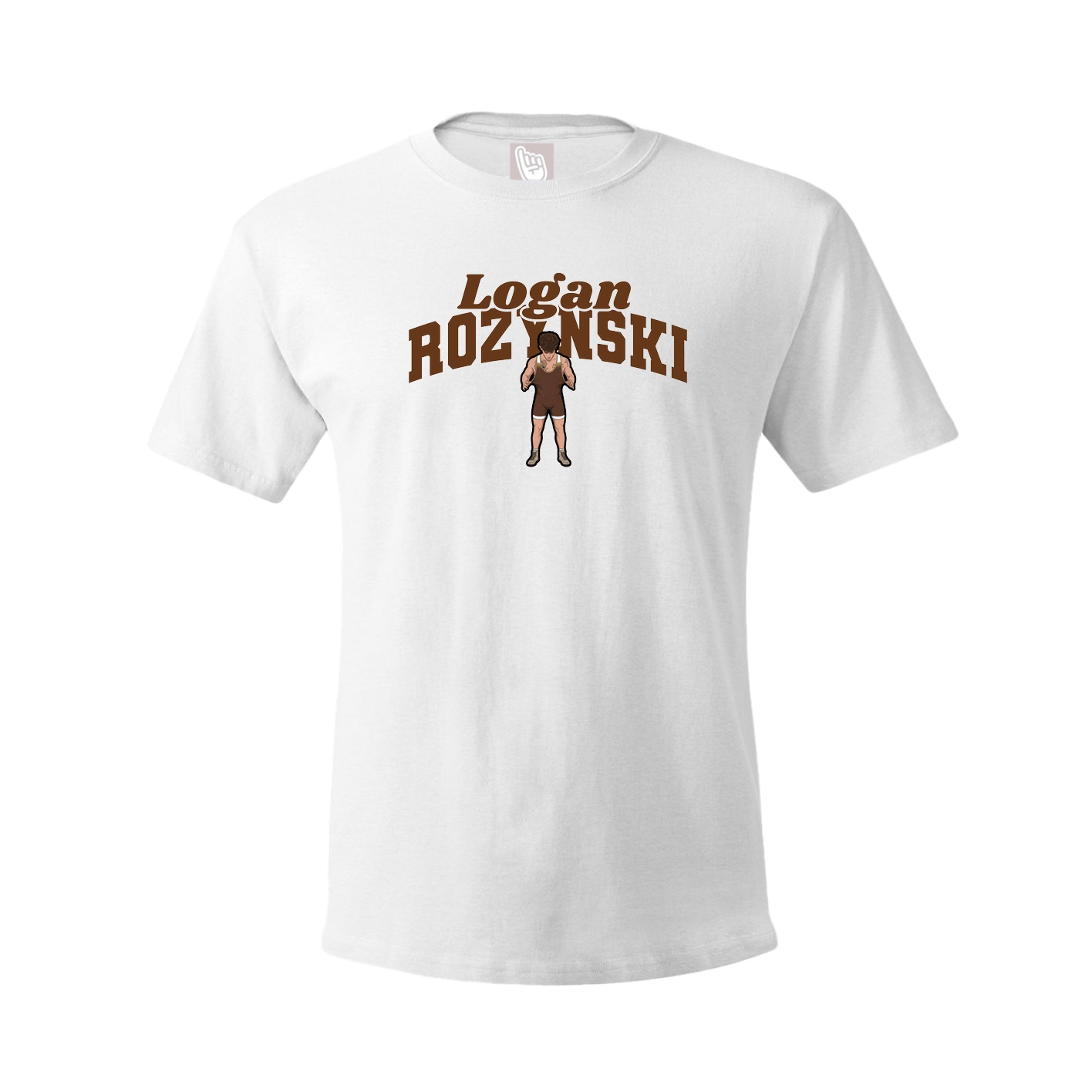 Youth Tee — Signature Arch in White
