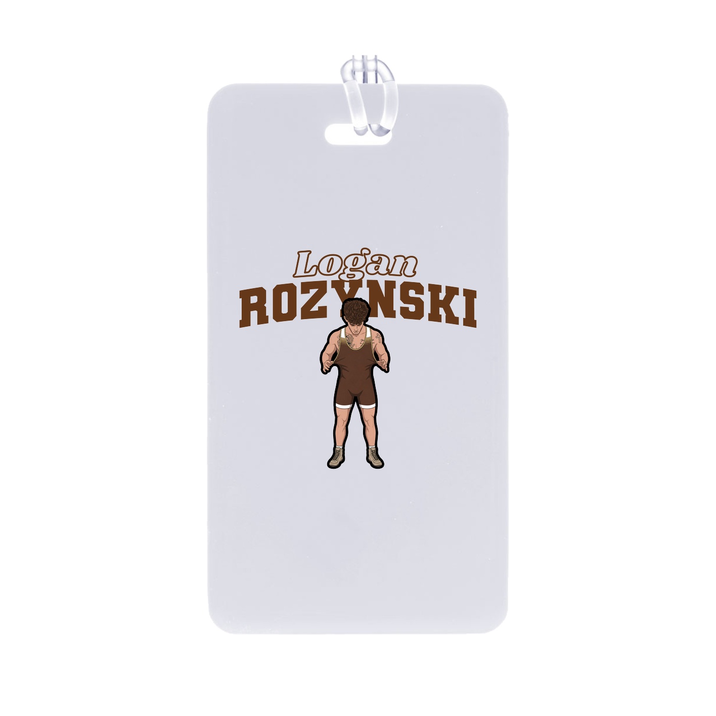 Bag Tag — Name Arch in Classic
