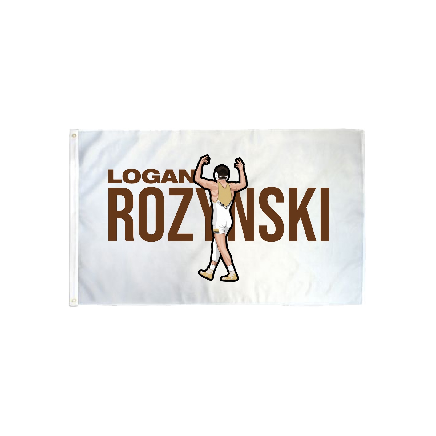 3x5 Flag — Player Name in Classic
