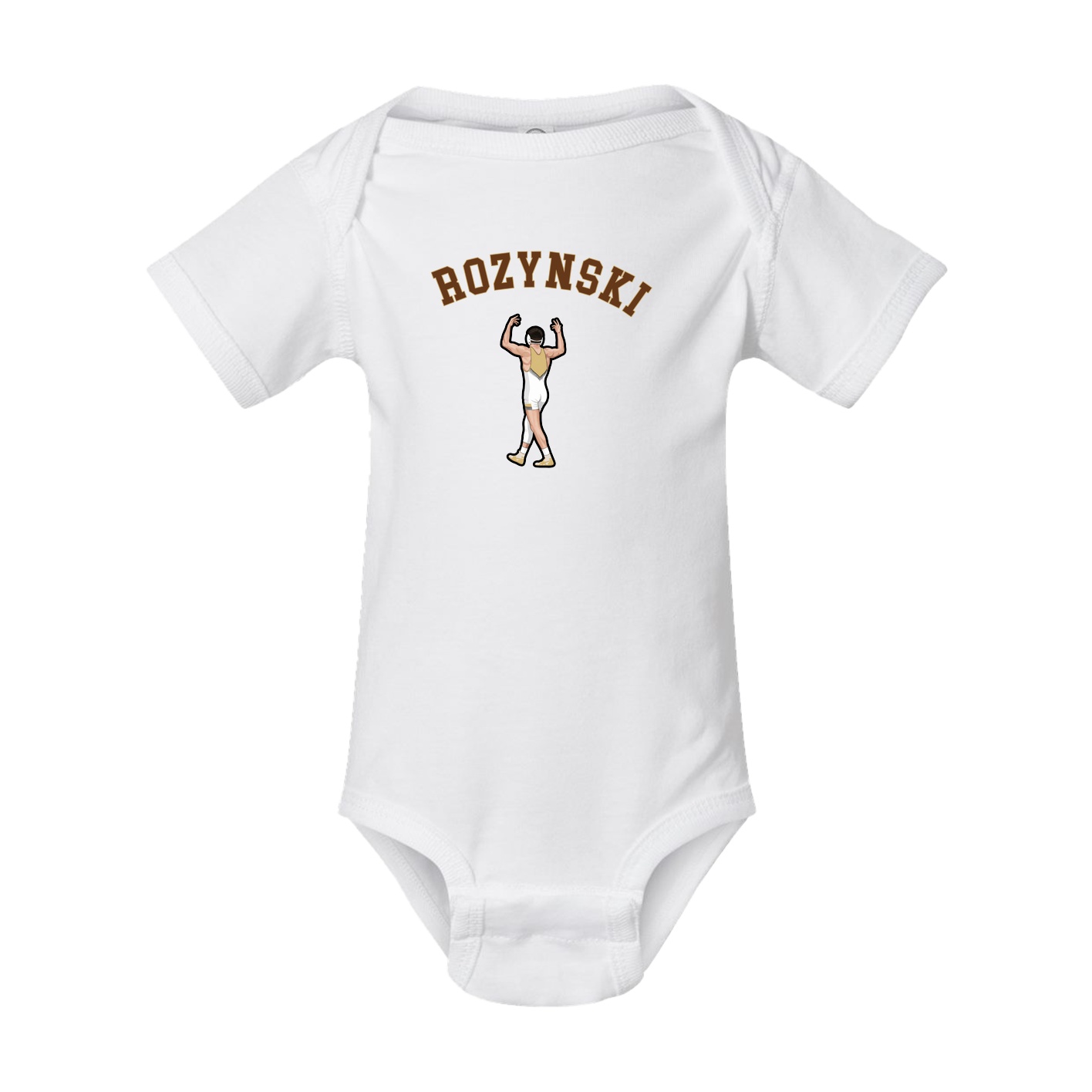 Baby Onesie — Shirsey Arch in White