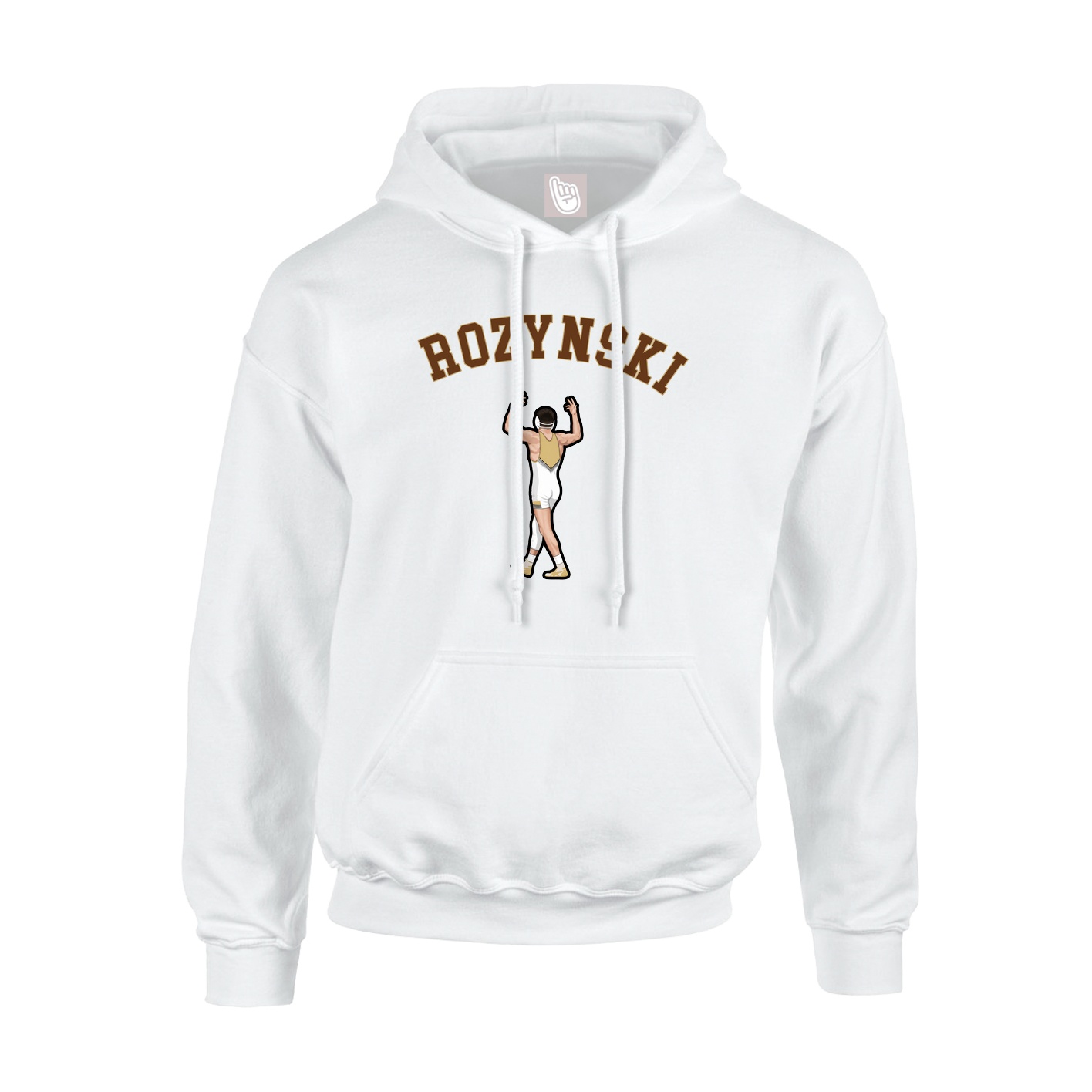 Hoodie — Shirsey Arch in White