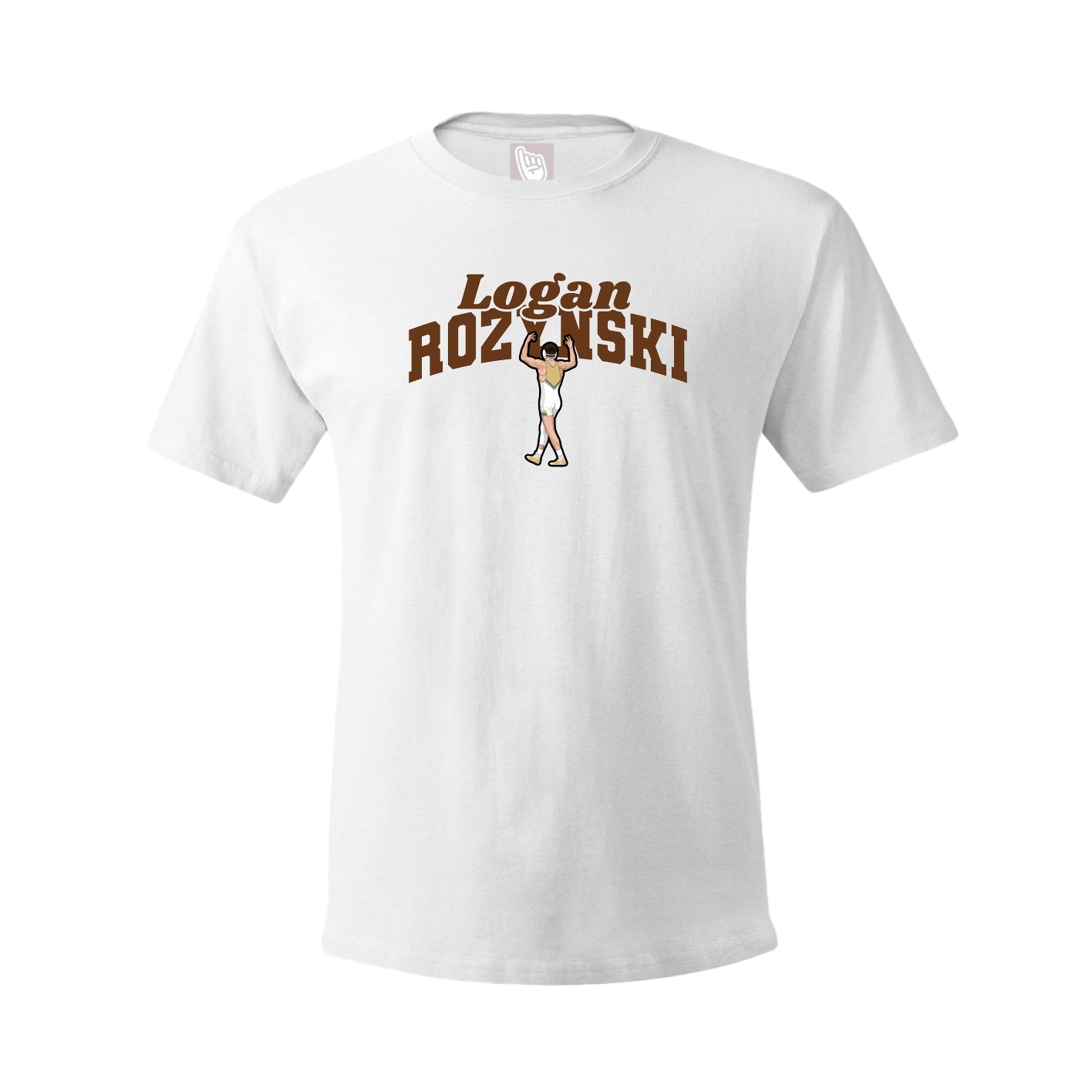 Youth Tee — Signature Arch in White