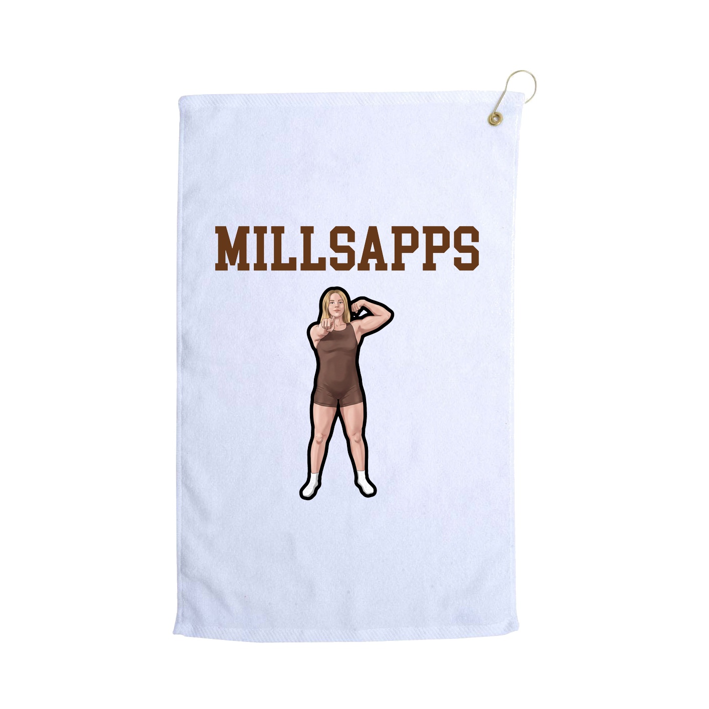 Golf Towel — Shirsey in White