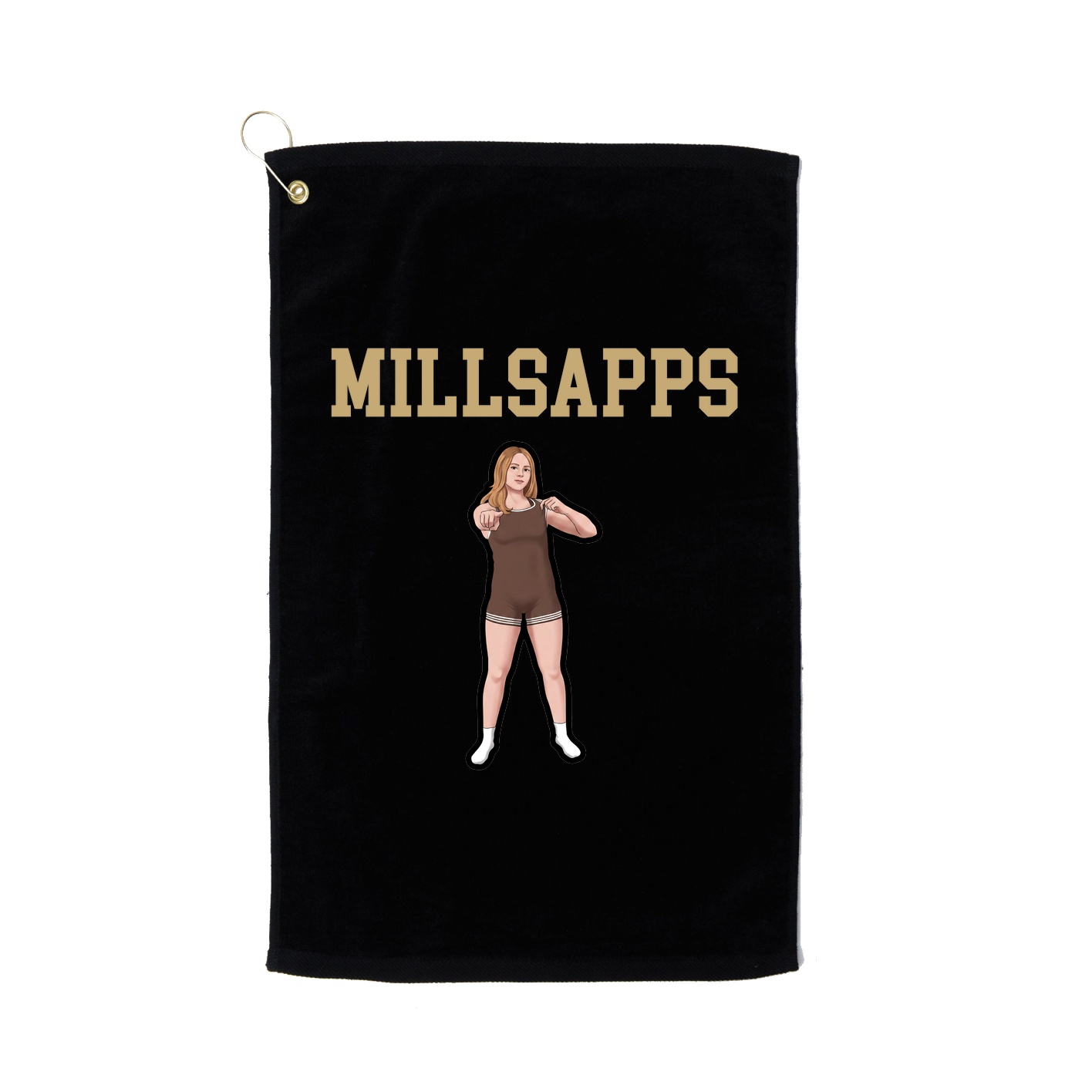 Golf Towel — Shirsey in Black
