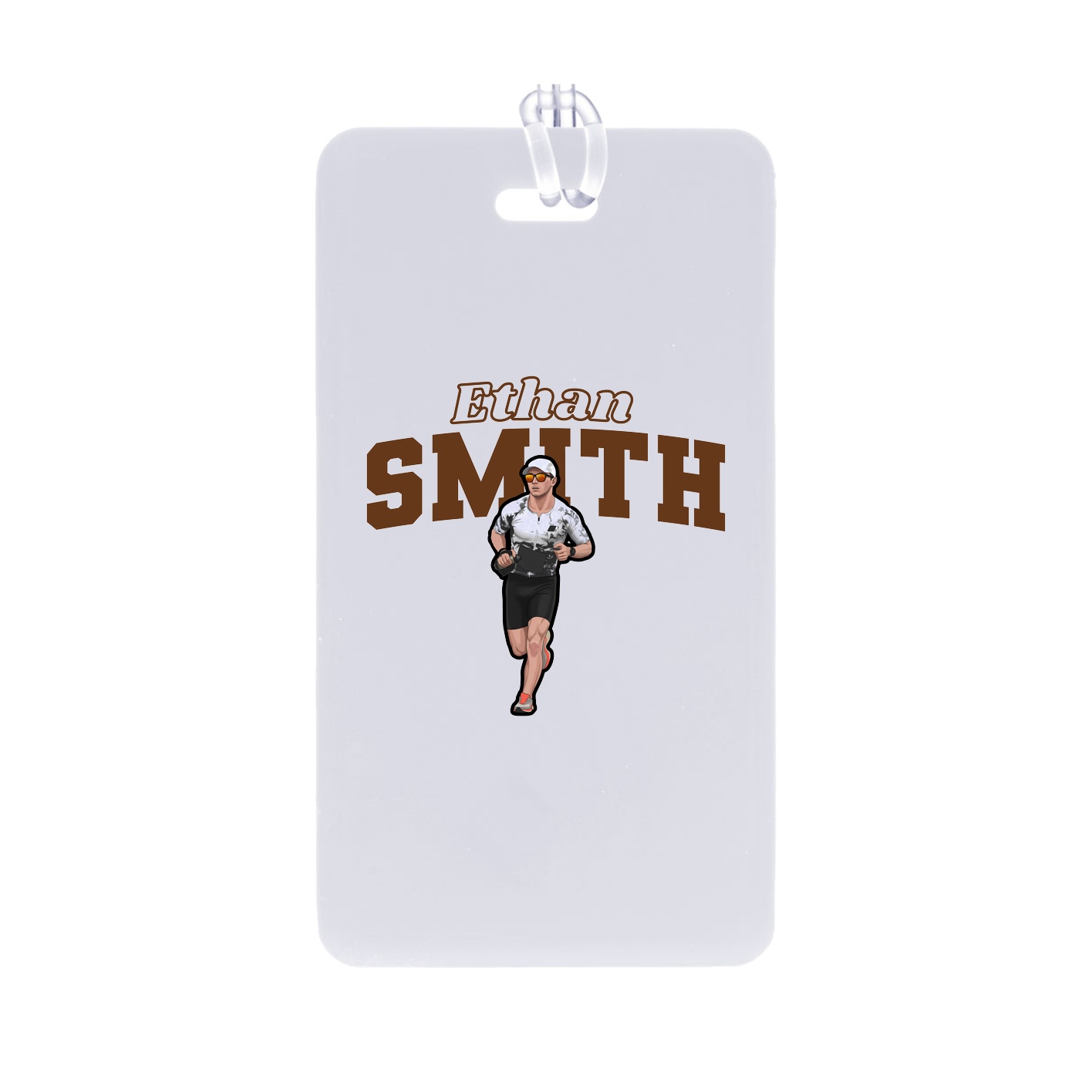 Bag Tag — Name Arch in Classic