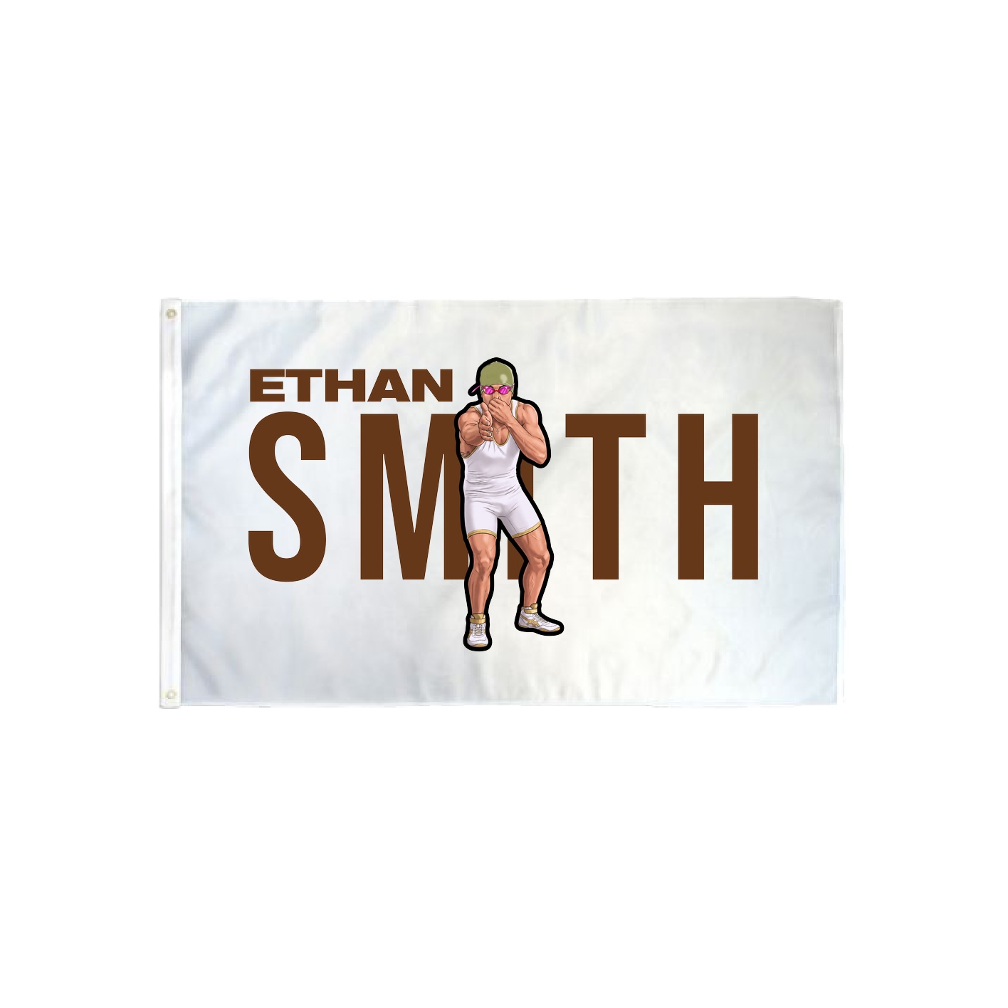 3x5 Flag — Player Name in Classic