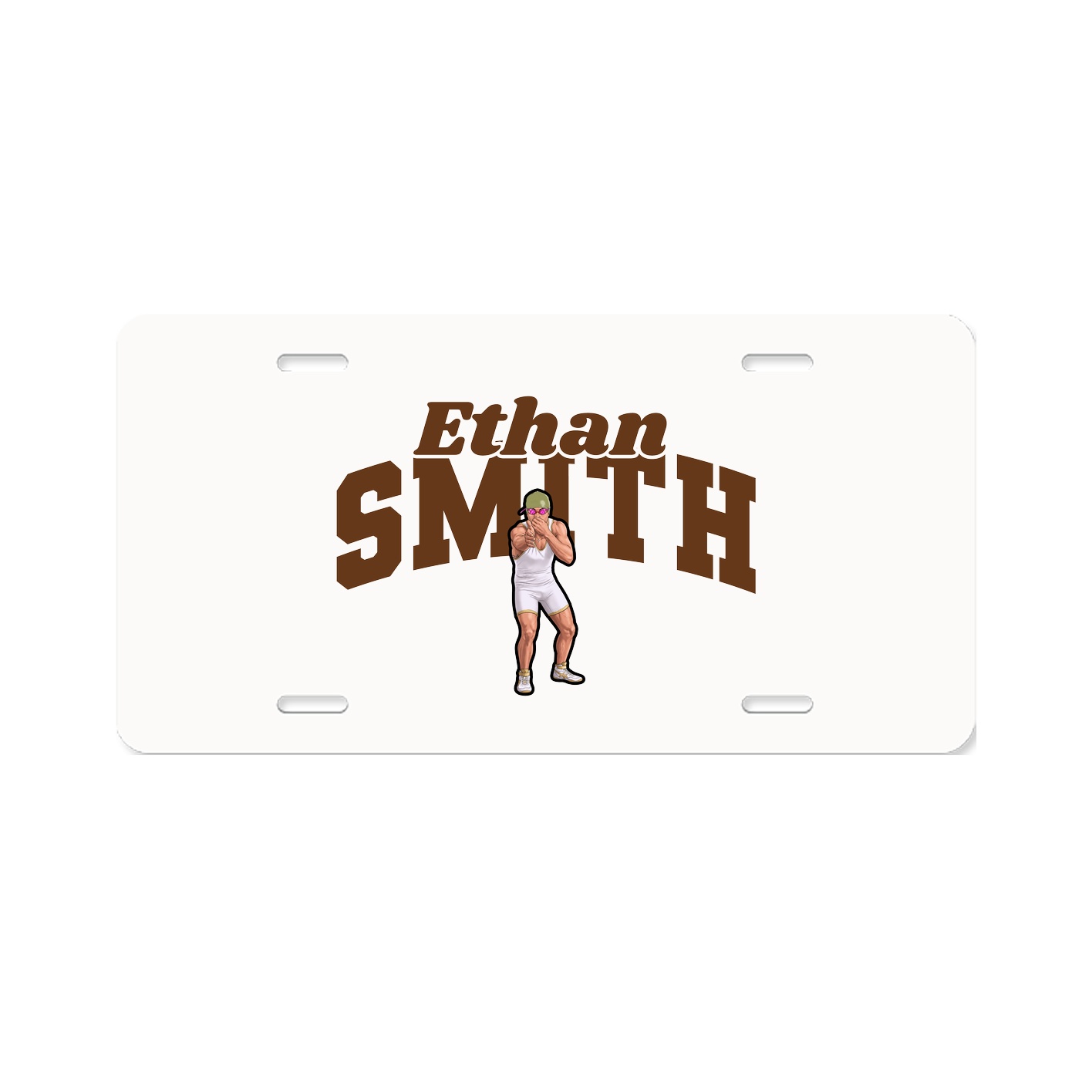 License Plate — Signature Arch in Classic