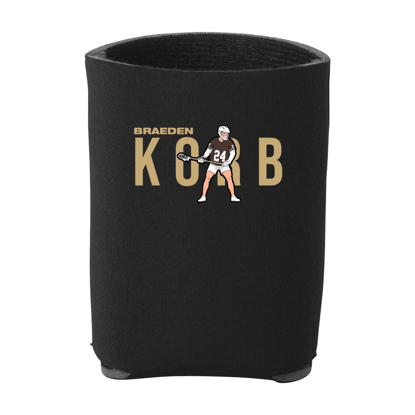 Can Holder — Player Name in Black