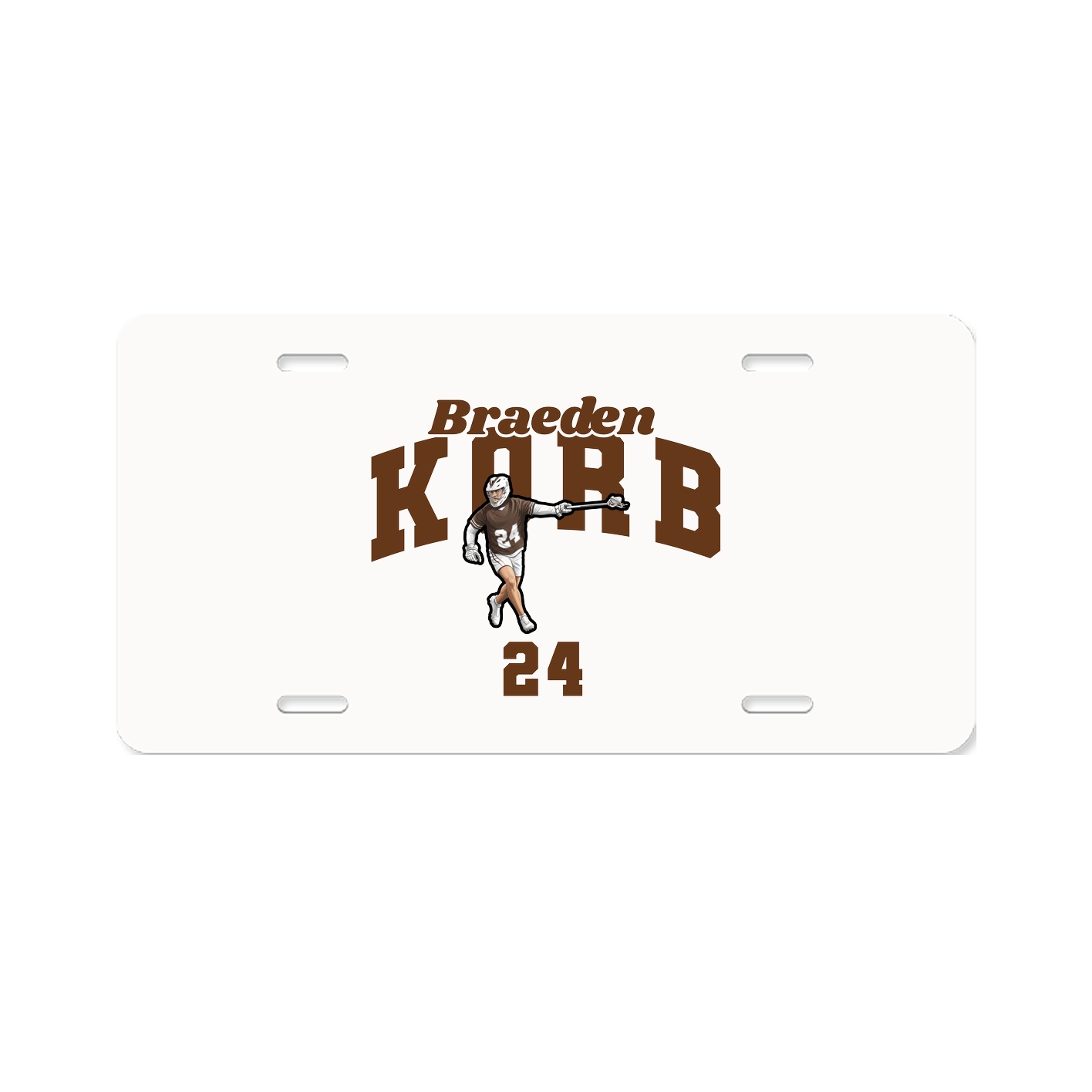 License Plate — Signature Arch in Classic
