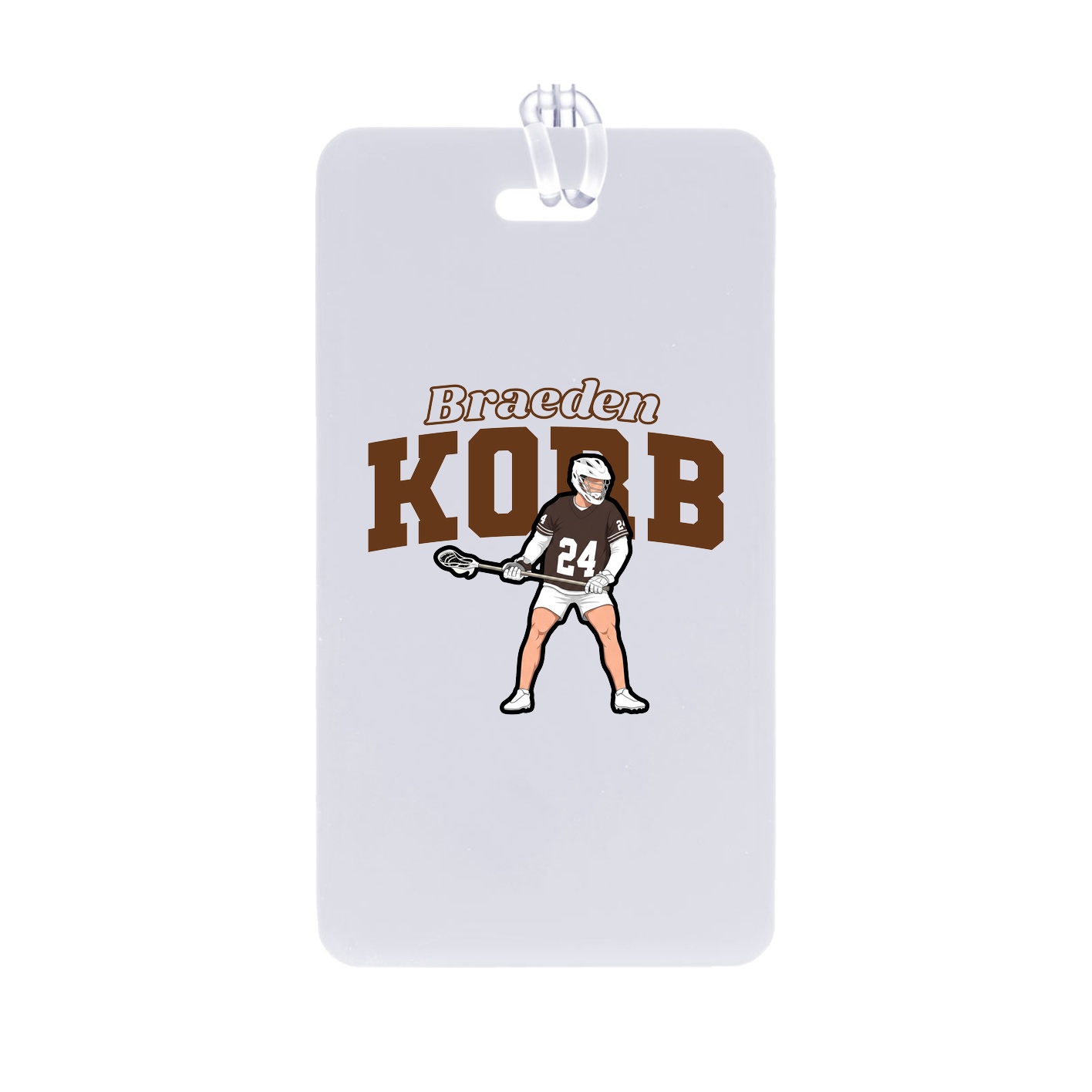 Bag Tag — Name Arch in Classic