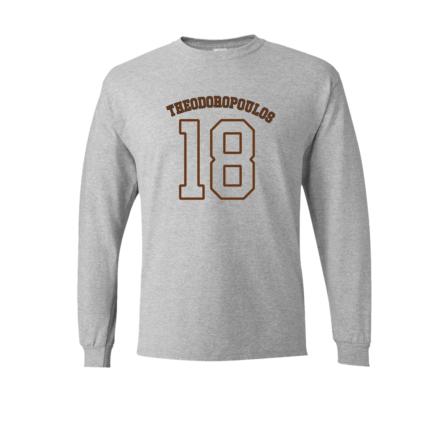 Long Sleeve Tee — Shirsey Arch in Grey
