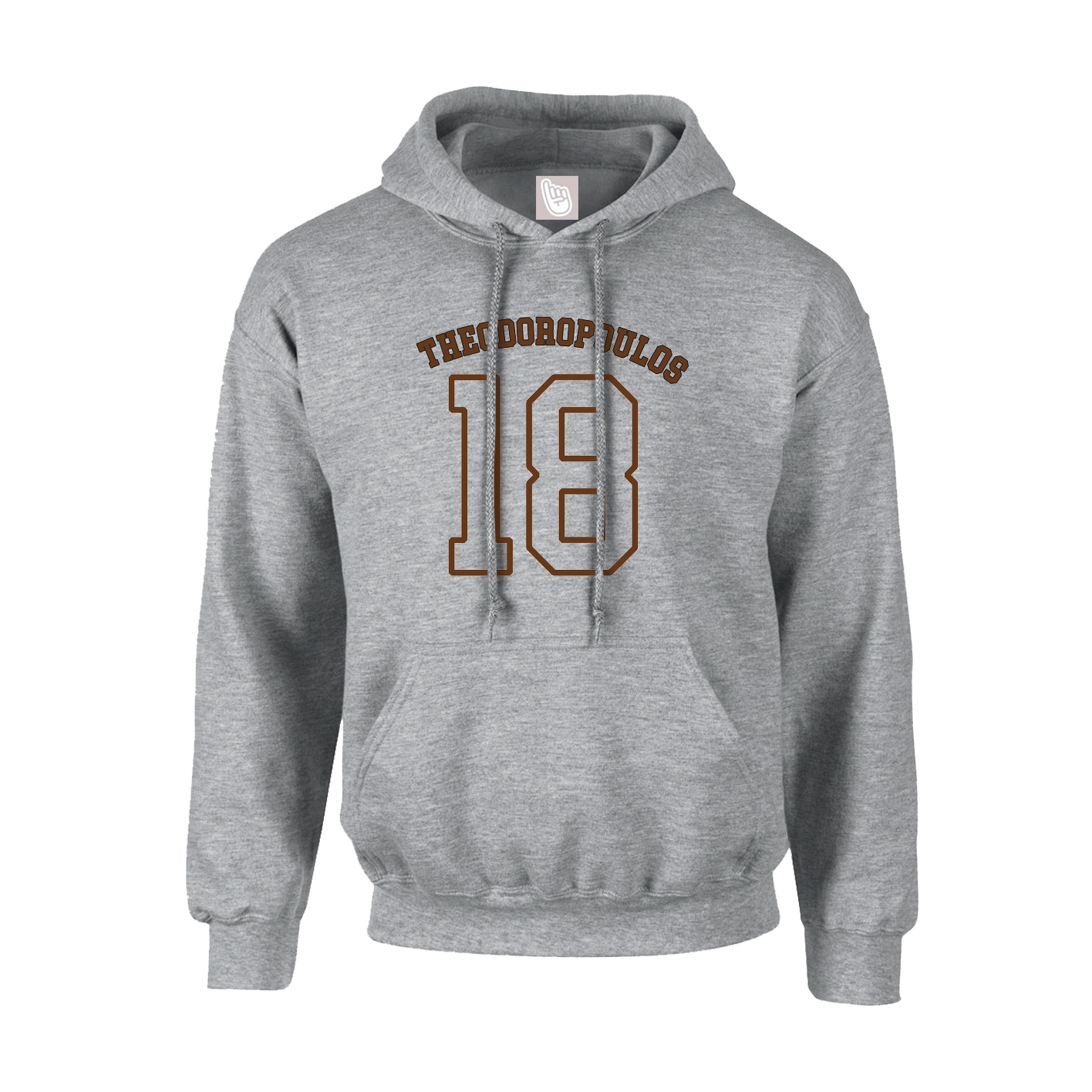 Hoodie — Shirsey Arch in Grey