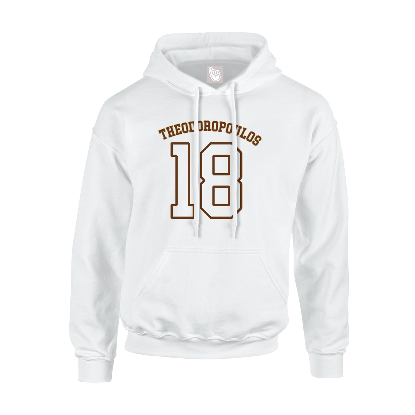 Hoodie — Shirsey Arch in White