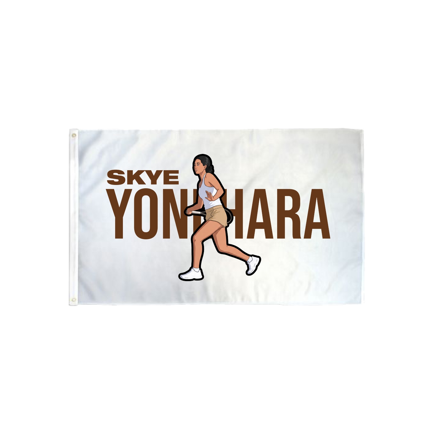 3x5 Flag — Player Name in Classic