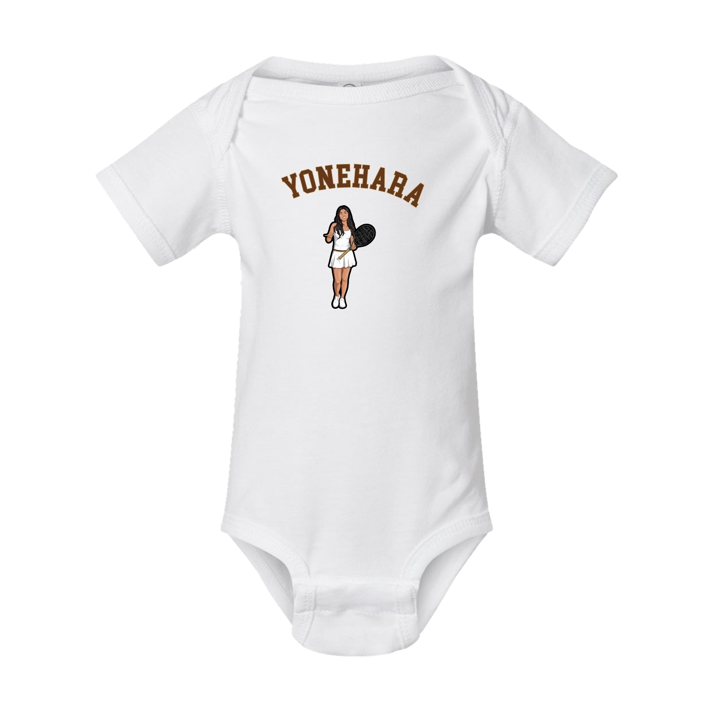Baby Onesie — Shirsey Arch in White