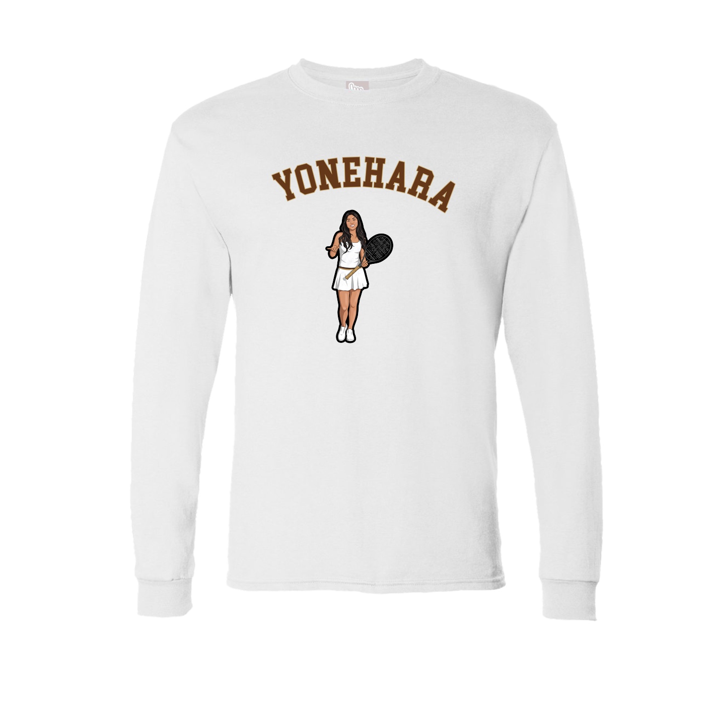 Long Sleeve Tee — Shirsey Arch in White