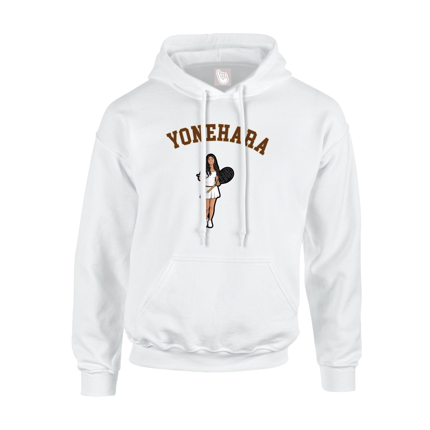 Hoodie — Shirsey Arch in White