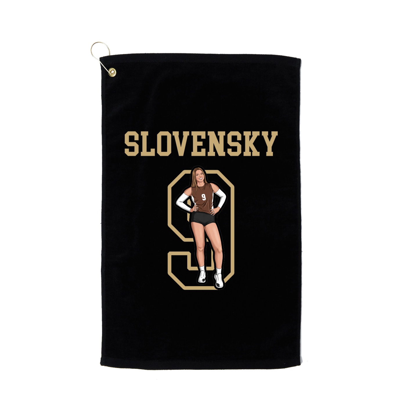 Golf Towel — Shirsey in Black