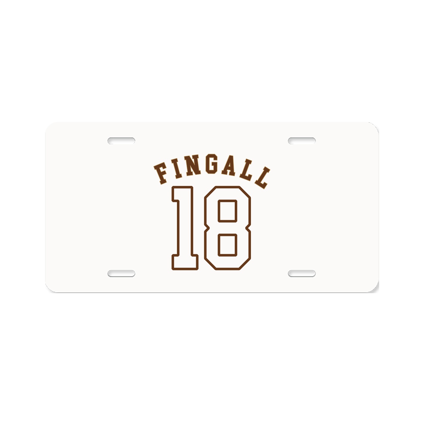 License Plate — Shirsey Arch in Classic