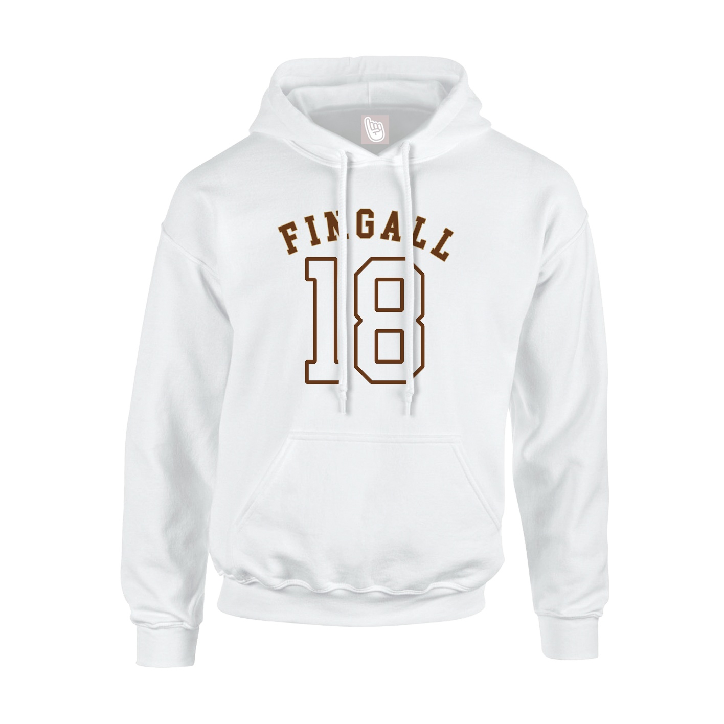 Hoodie — Shirsey Arch in White