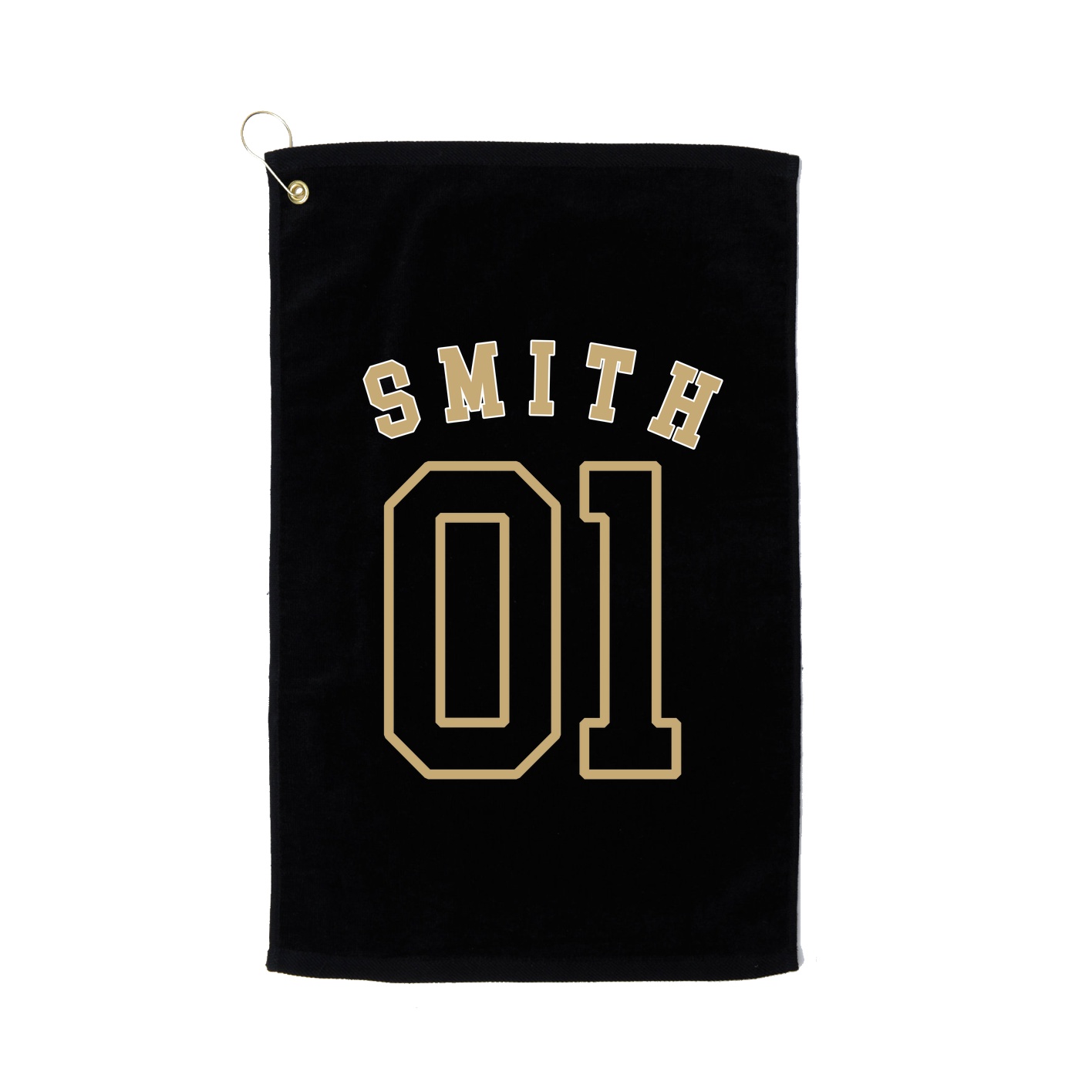 Golf Towel — Shirsey Arch in Black