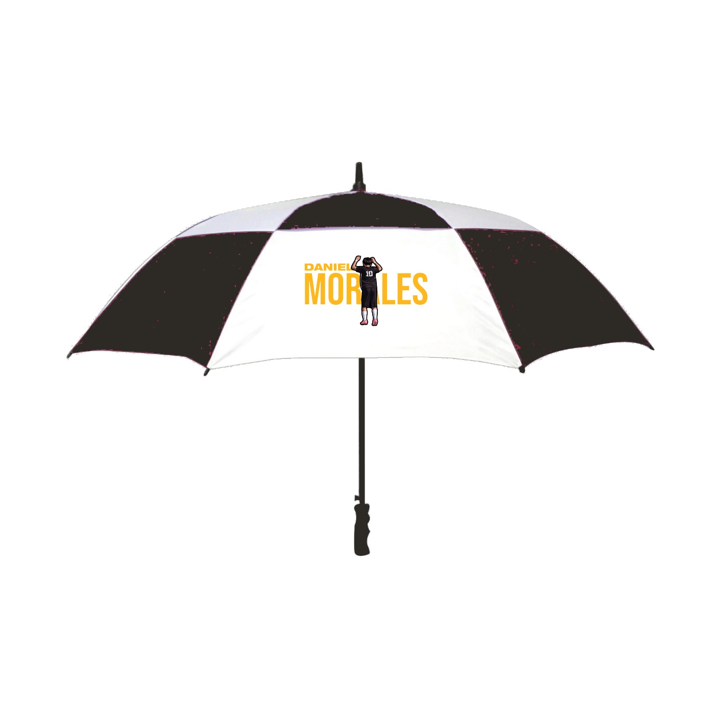Golf Umbrella — Player Name in Black