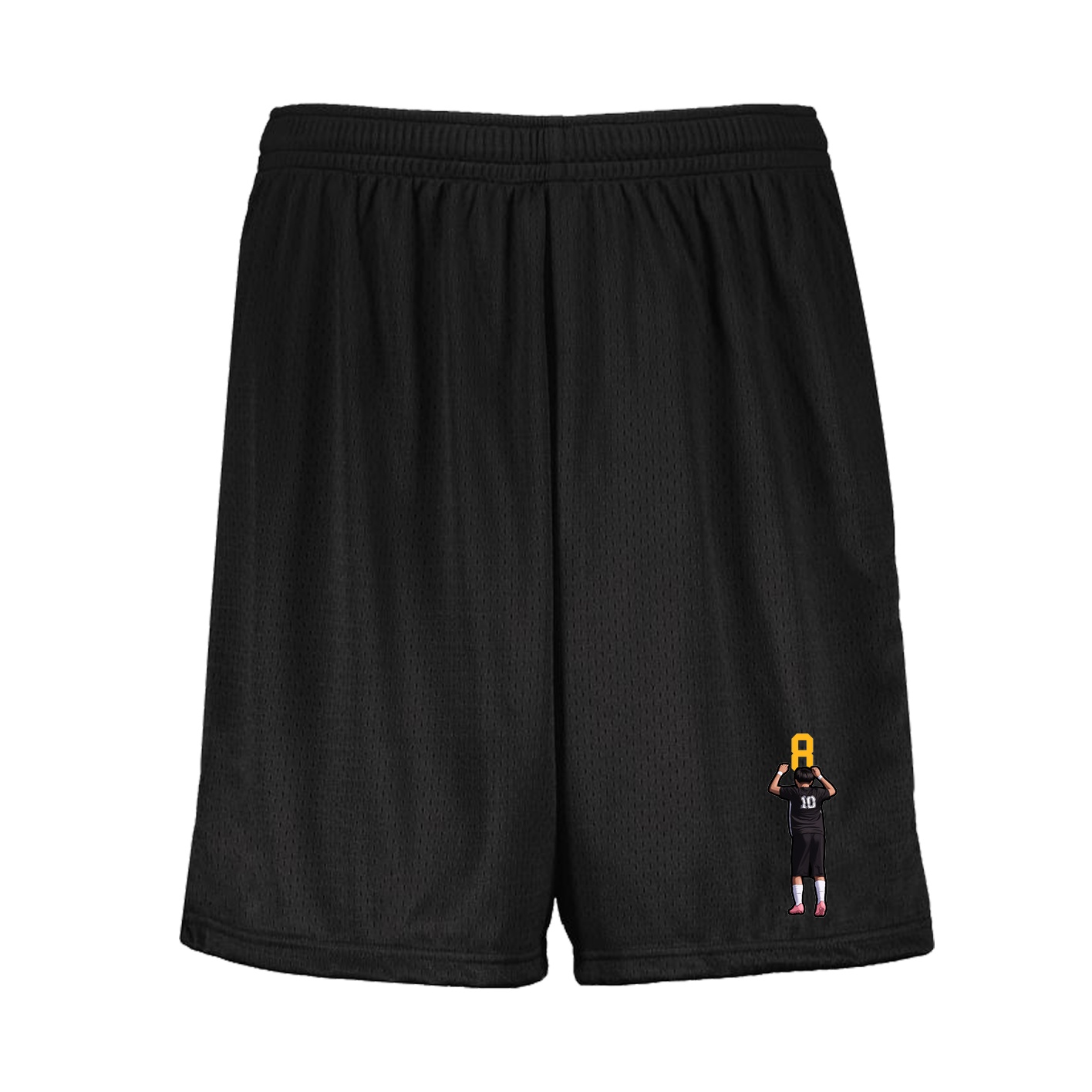 Shorts — Number Top in Black