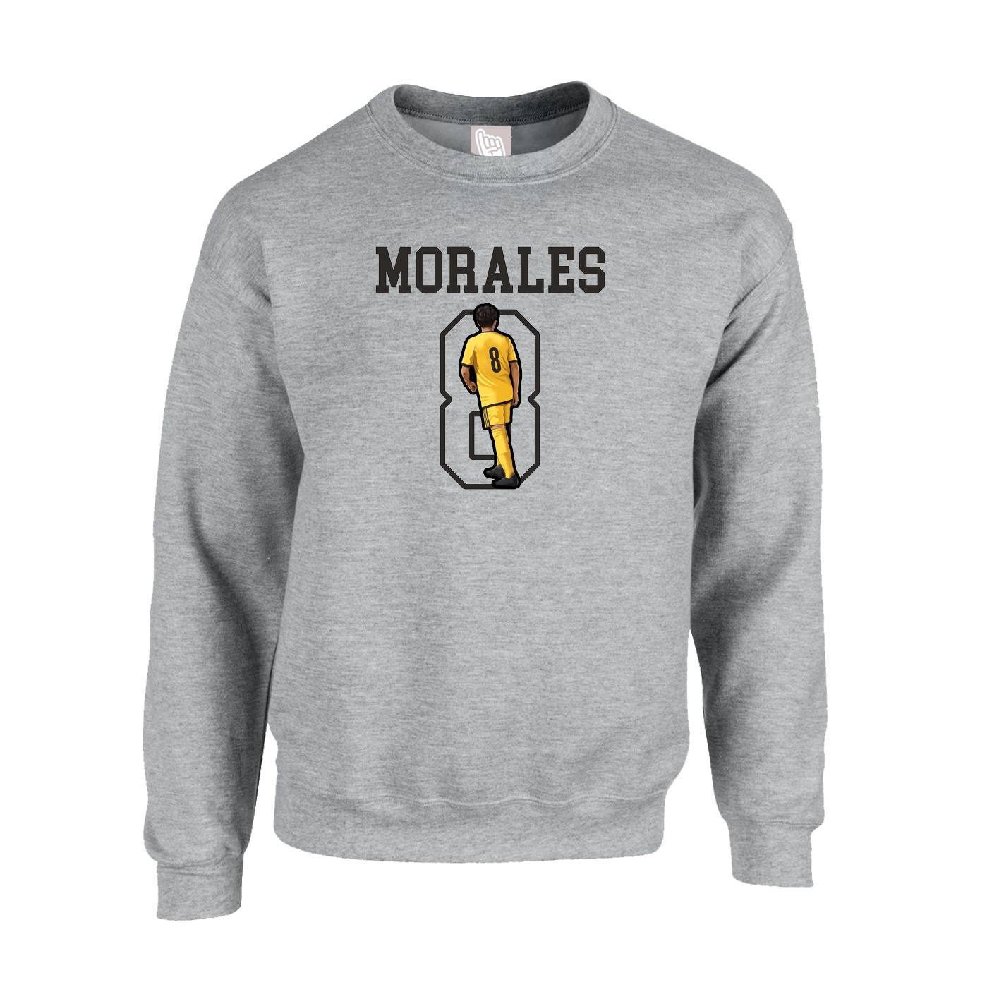 Fleece Crew — Shirsey in Grey